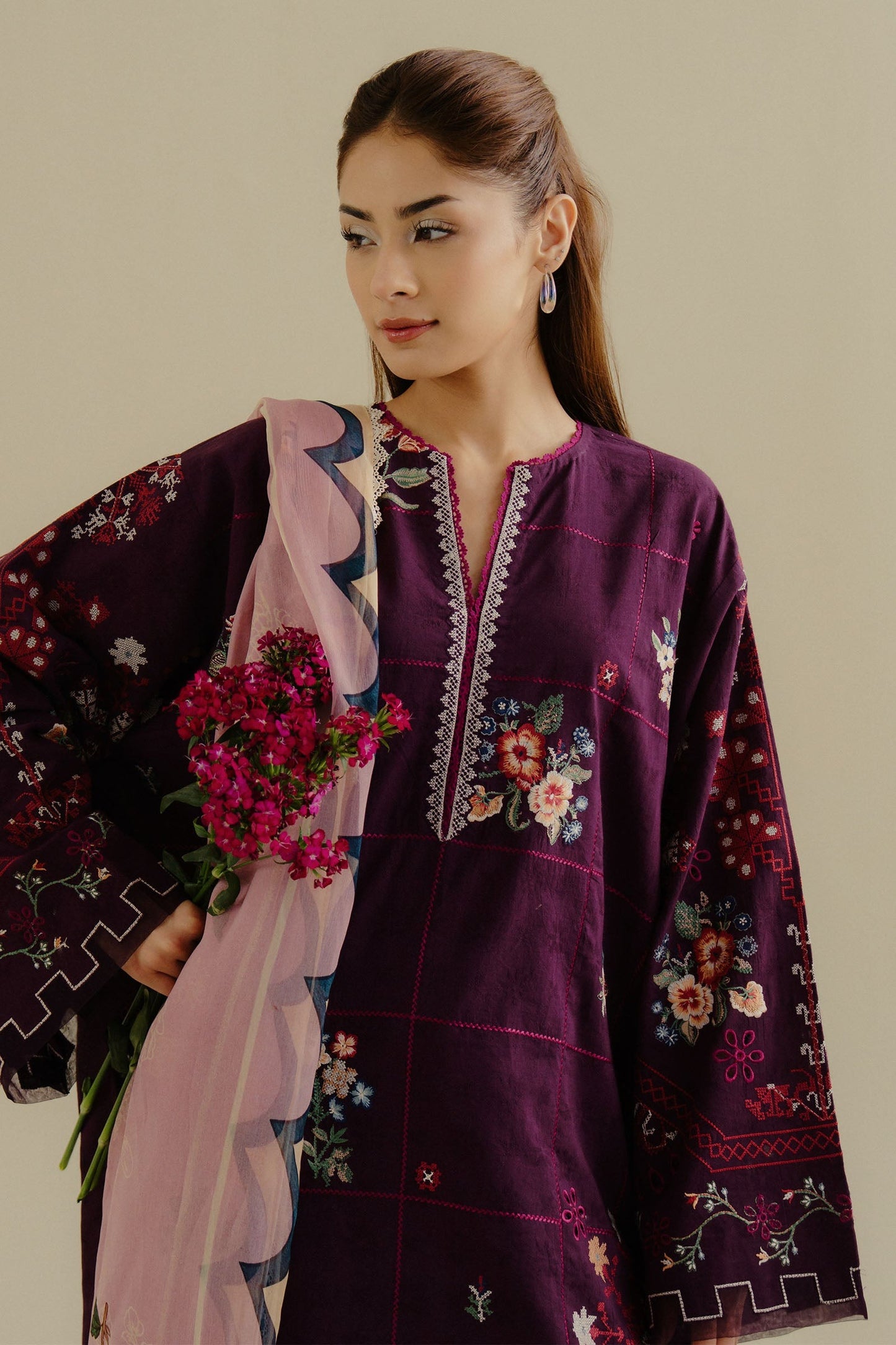 Sufa-5B | COCO Embroidered Lawn Drop-II