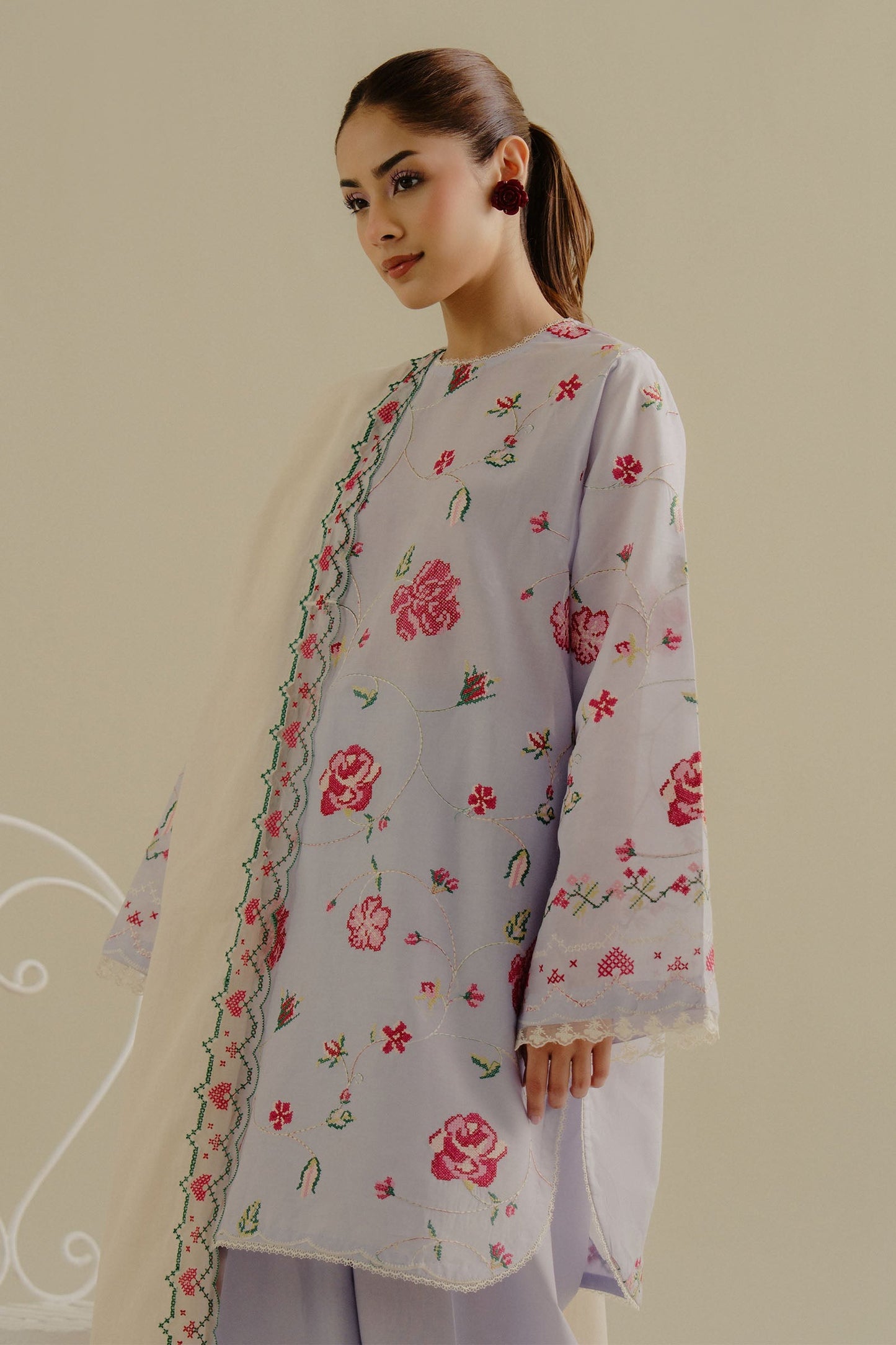 Zufra-6B | COCO Embroidered Lawn Drop-II