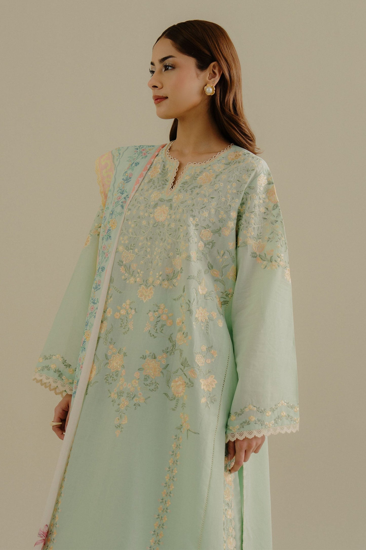 Velin-7A | COCO Embroidered Lawn Drop-II