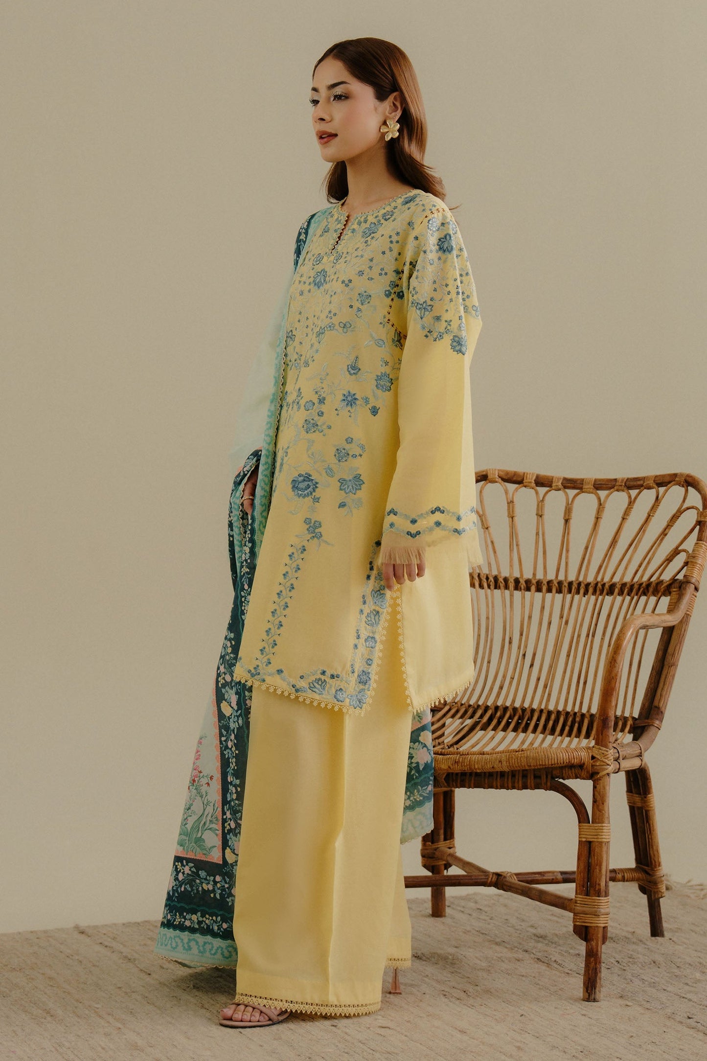 Velin-7B | COCO Embroidered Lawn Drop-II