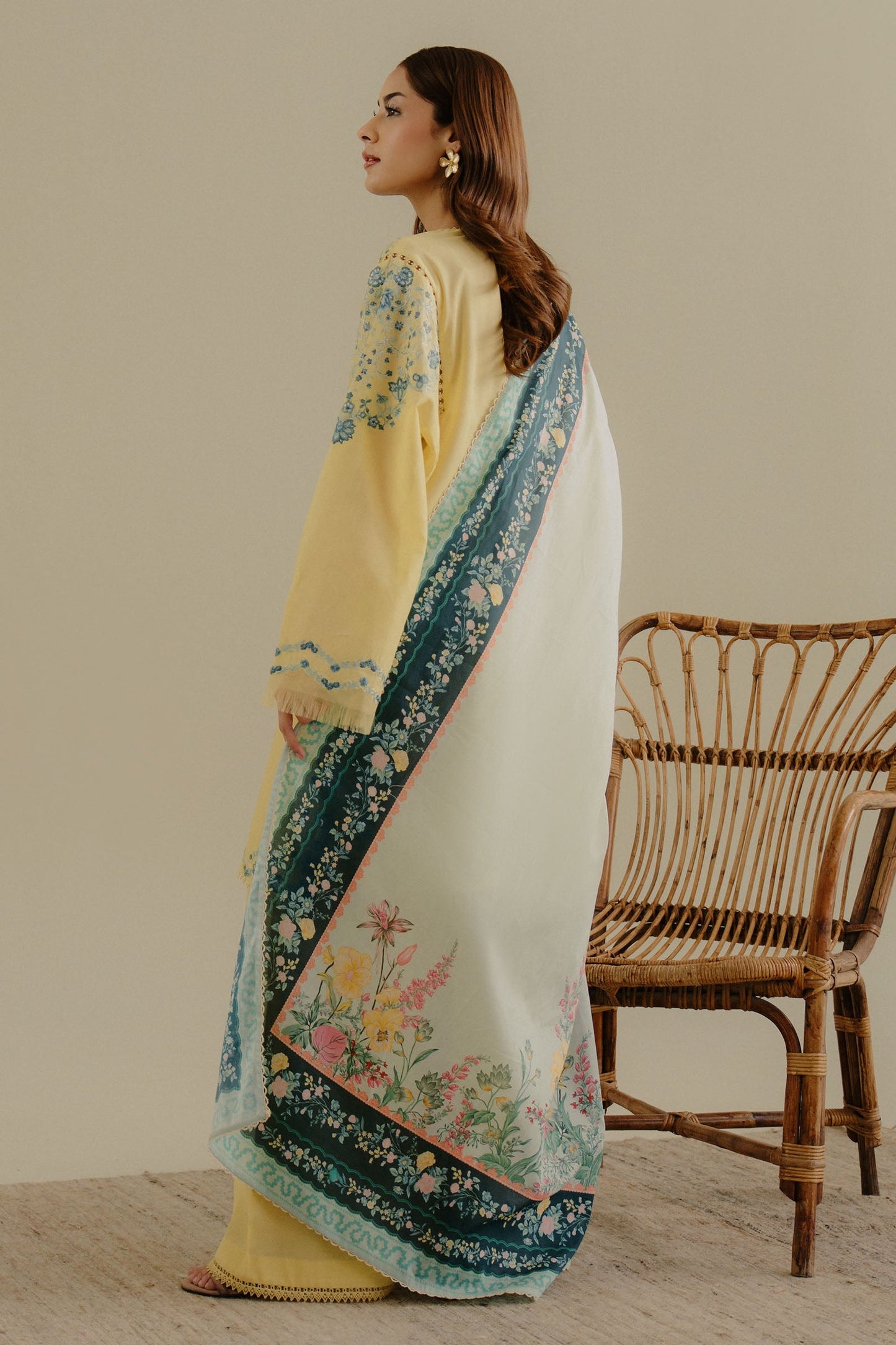Velin-7B | COCO Embroidered Lawn Drop-II