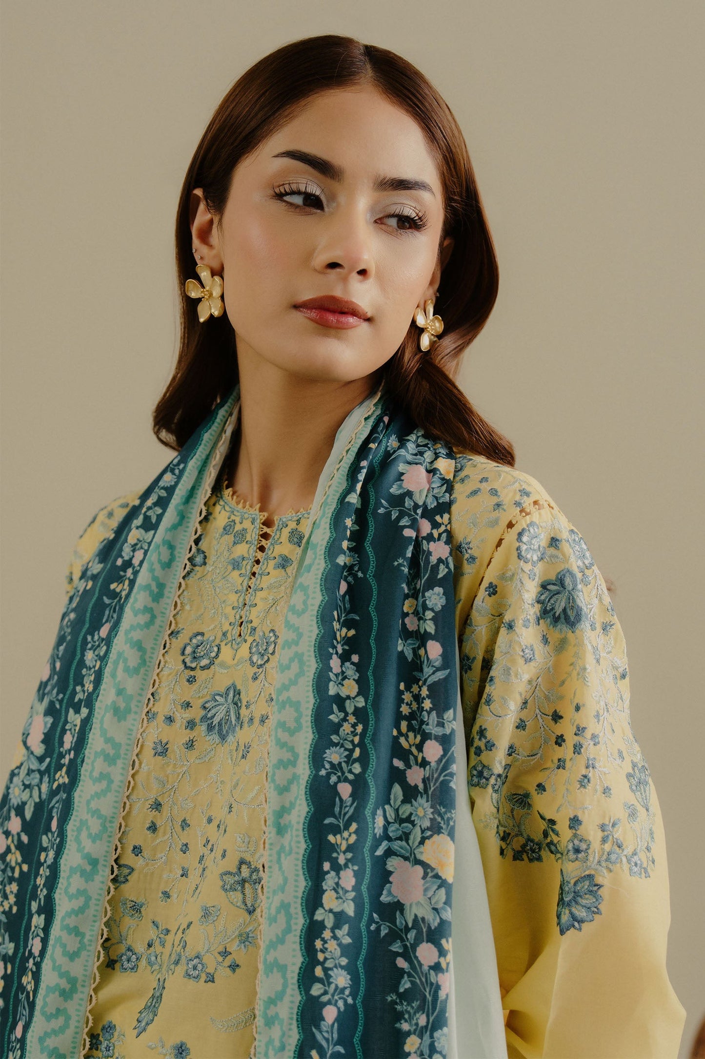 Velin-7B | COCO Embroidered Lawn Drop-II