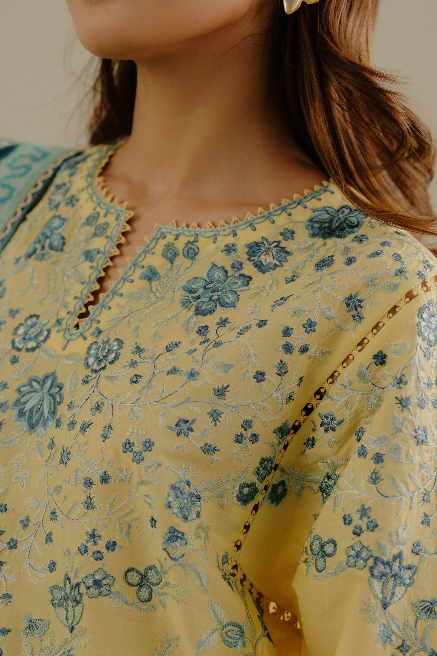 Velin-7B | COCO Embroidered Lawn Drop-II