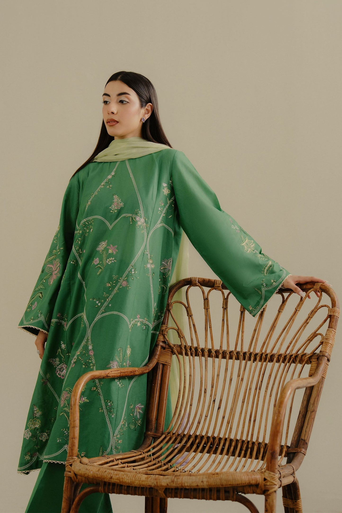Tara-8B | COCO Embroidered Lawn Drop-II
