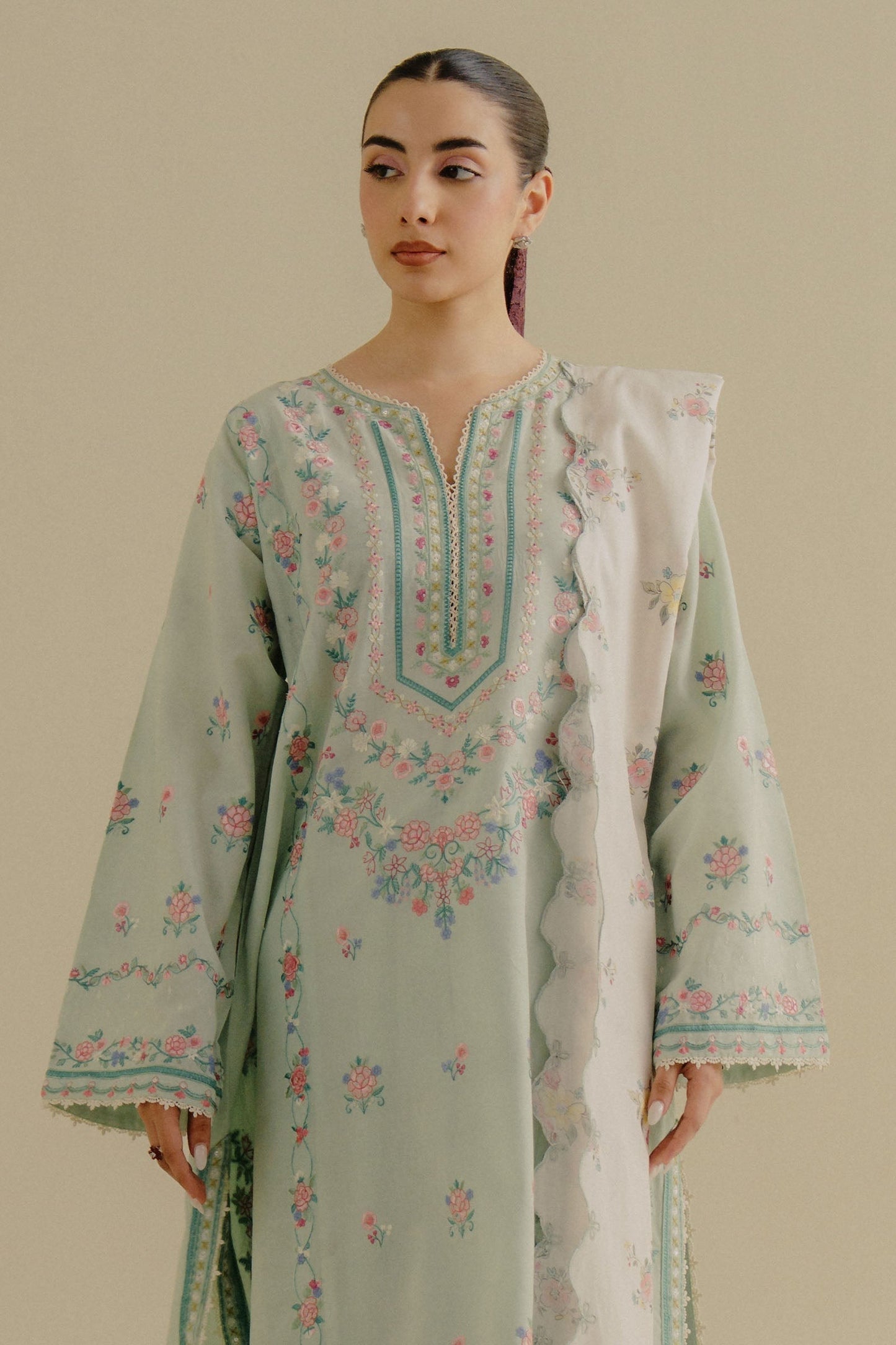 Zeest-9B | COCO Embroidered Lawn Drop-II