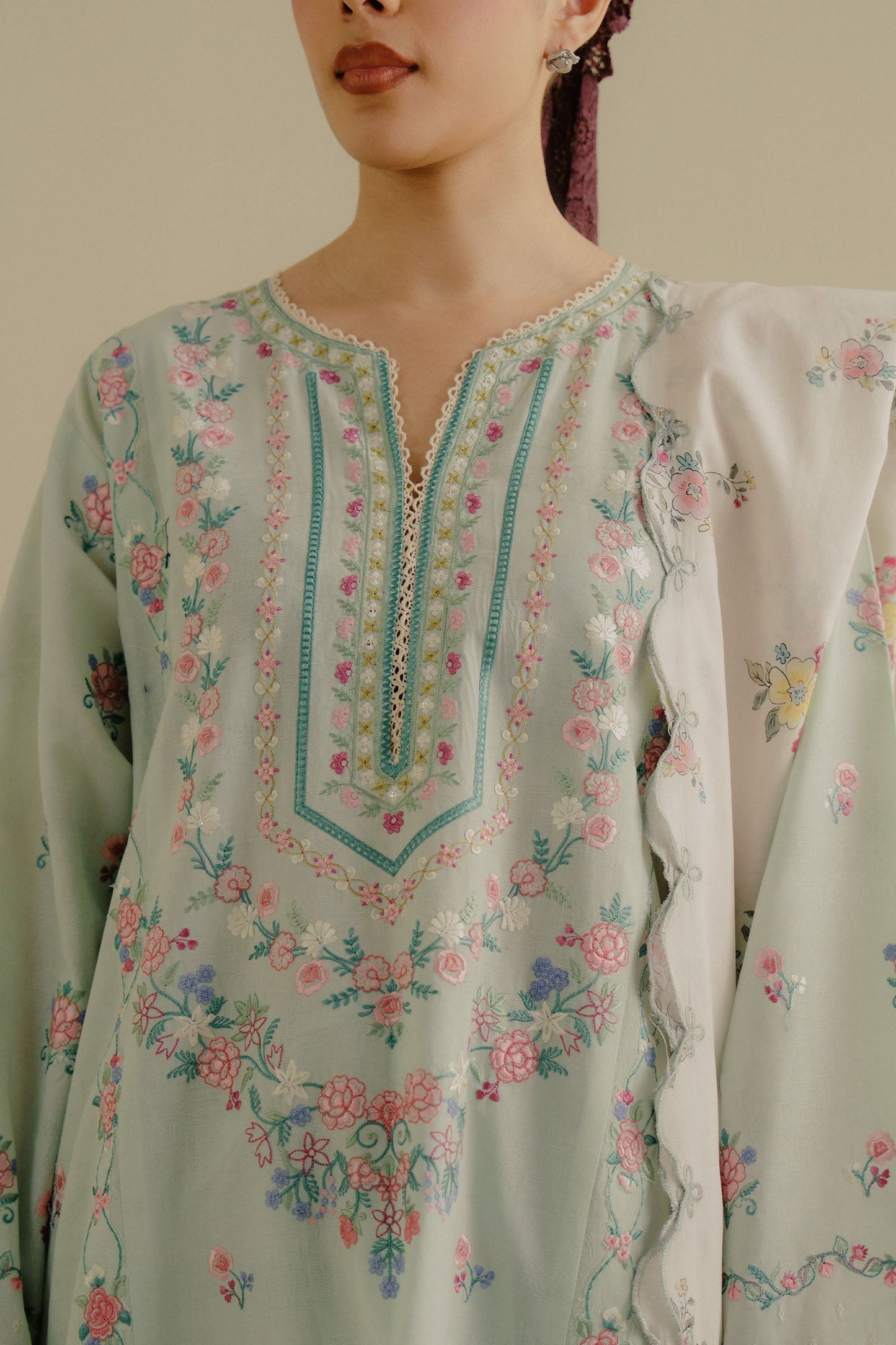 Zeest-9B | COCO Embroidered Lawn Drop-II