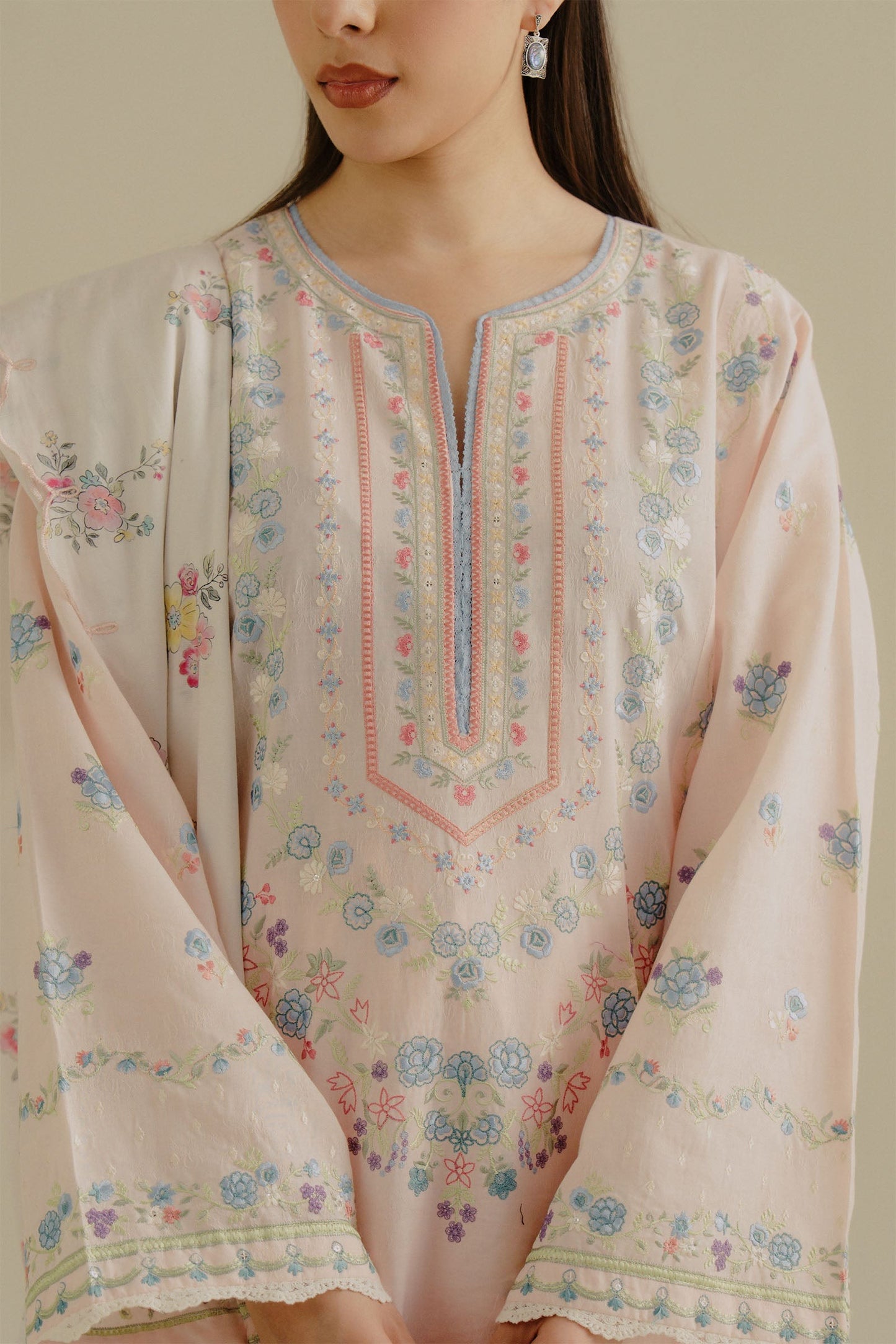 Zeest-9B | COCO Embroidered Lawn Drop-II