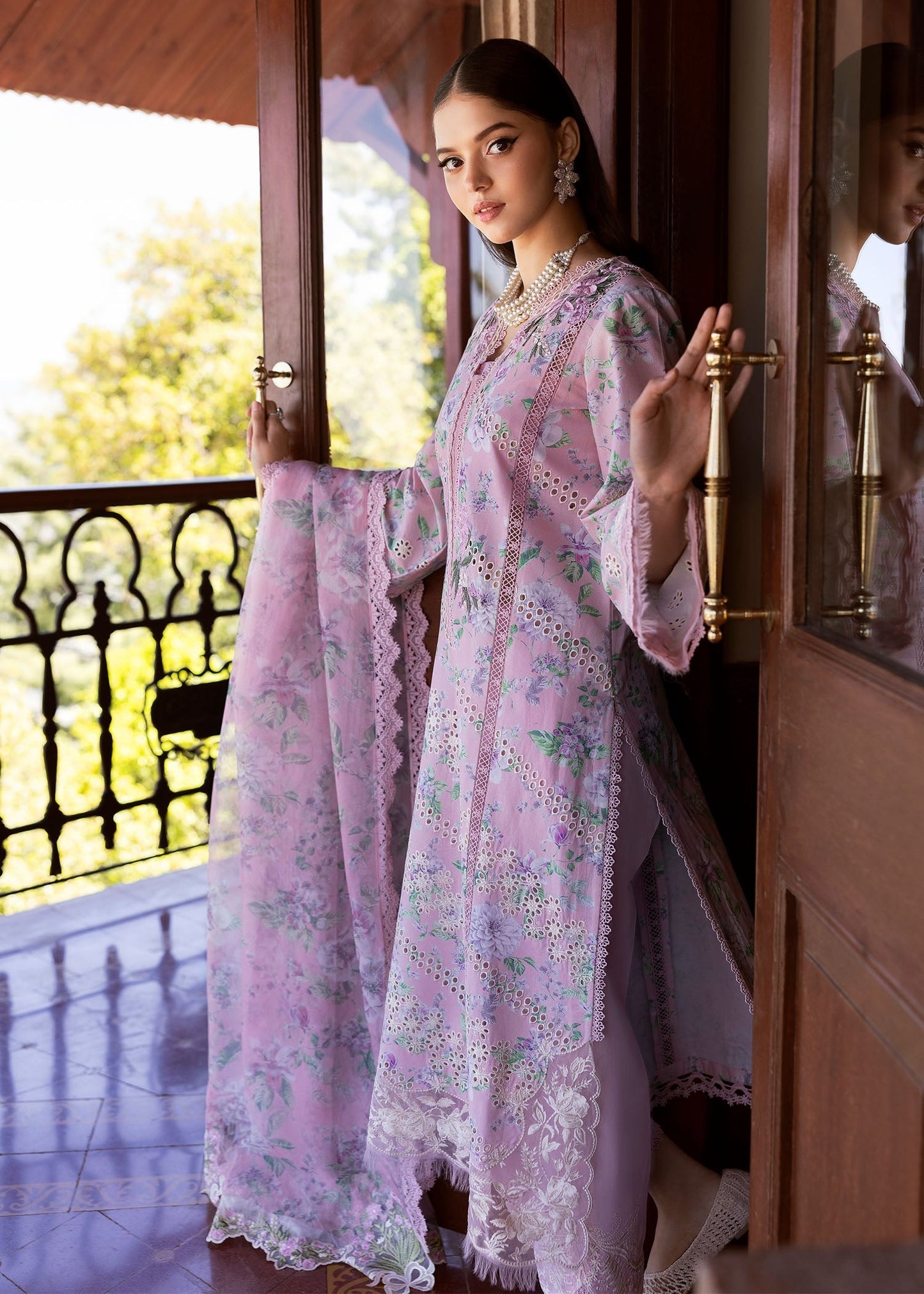 5A-CELESTIAL BREEZE | Bloom By Saira Shakira Unstitched Lawn`25