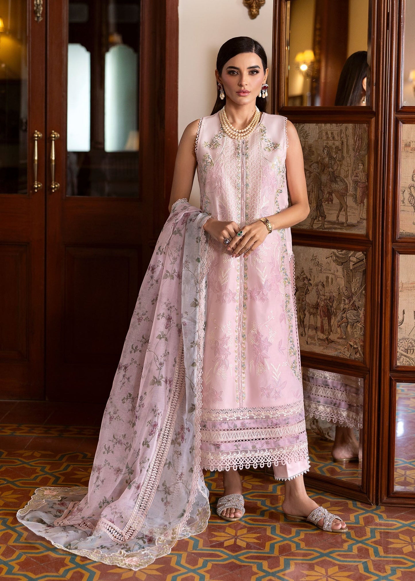 3A-CHLOE | Bloom By Saira Shakira Unstitched Lawn`25