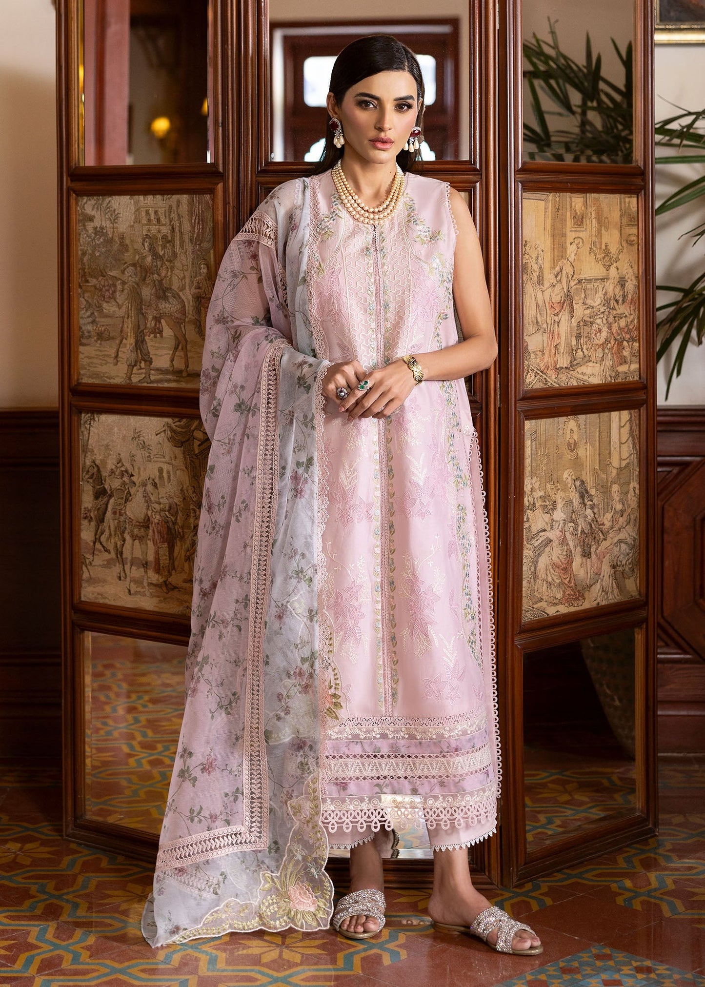 3A-CHLOE | Bloom By Saira Shakira Unstitched Lawn`25