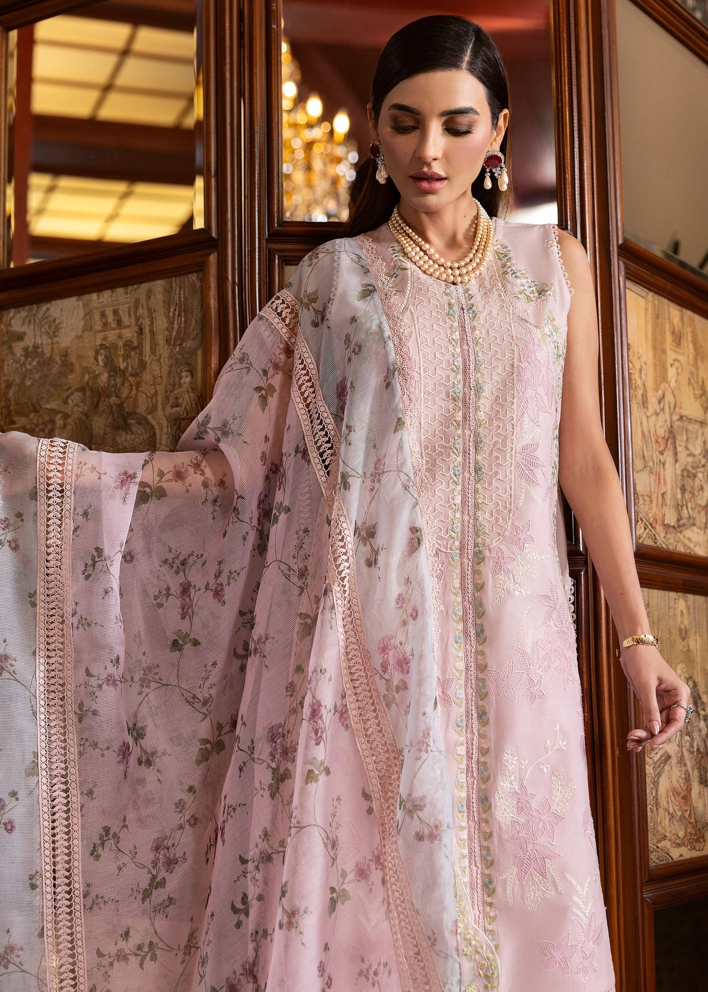 3A-CHLOE | Bloom By Saira Shakira Unstitched Lawn`25