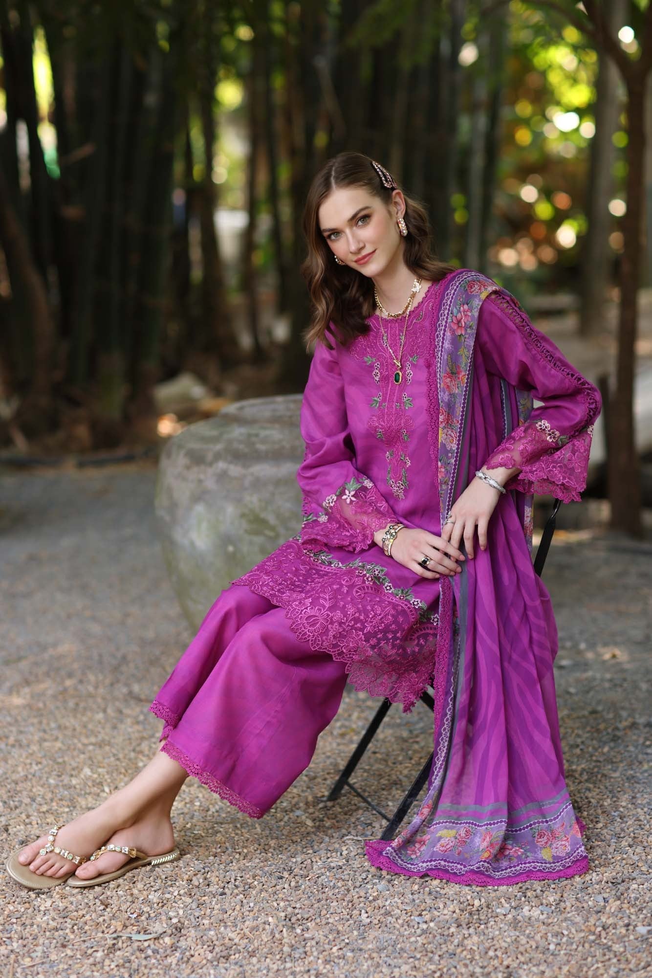 D1-A | Noor Luxe Eid Printedkaari
