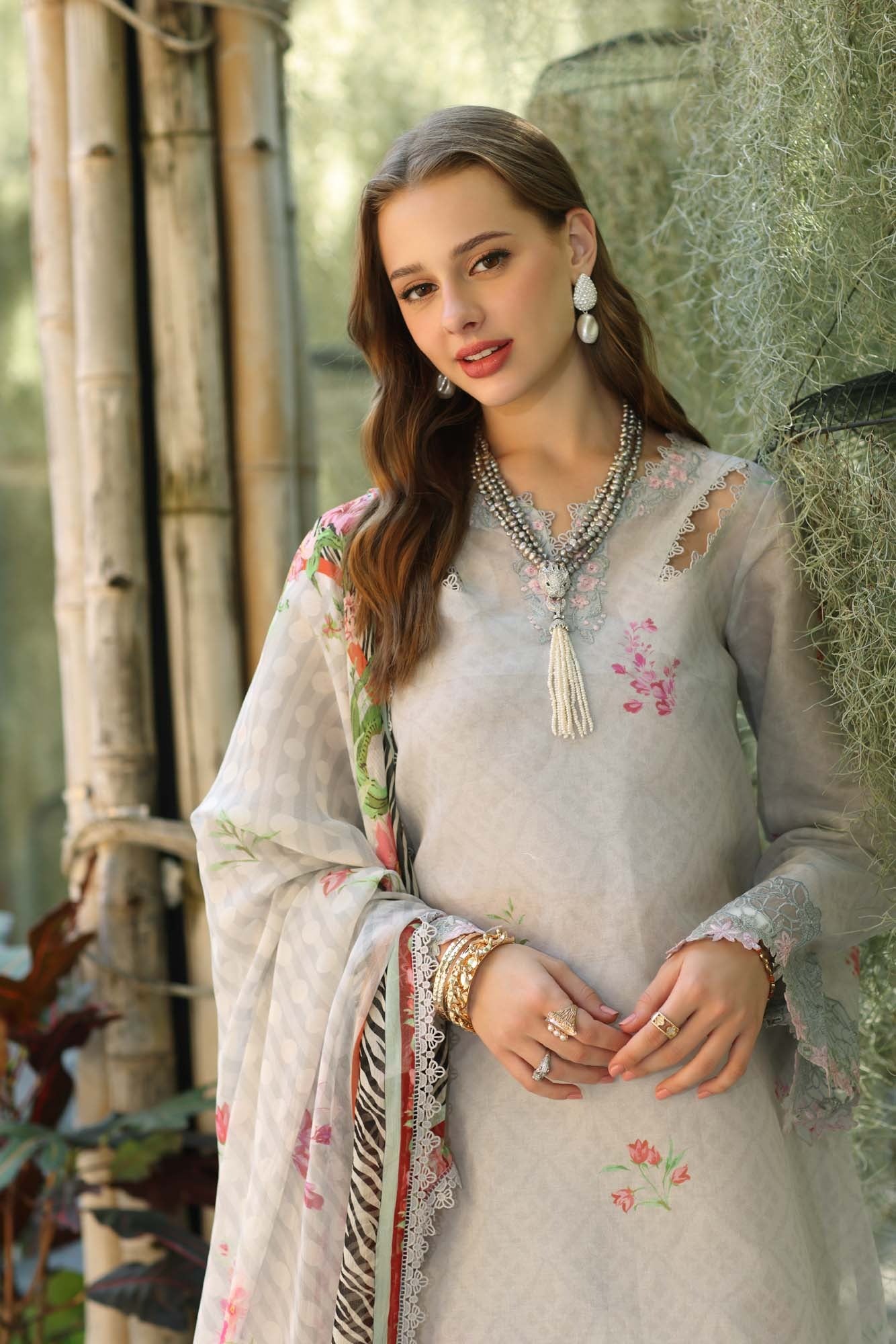 D10-A | Noor Luxe Eid Printedkaari