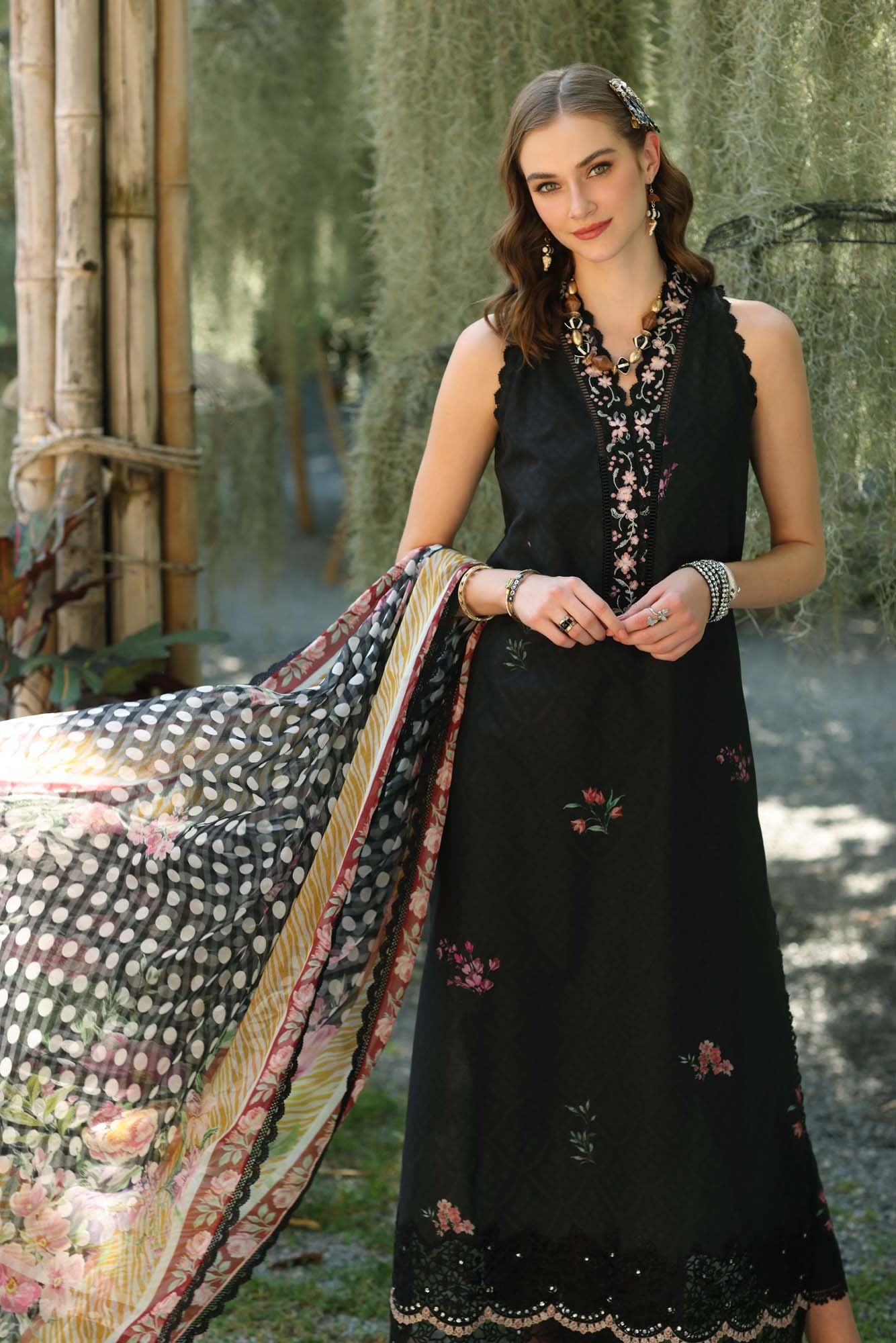 D10-B | Noor Luxe Eid Printedkaari