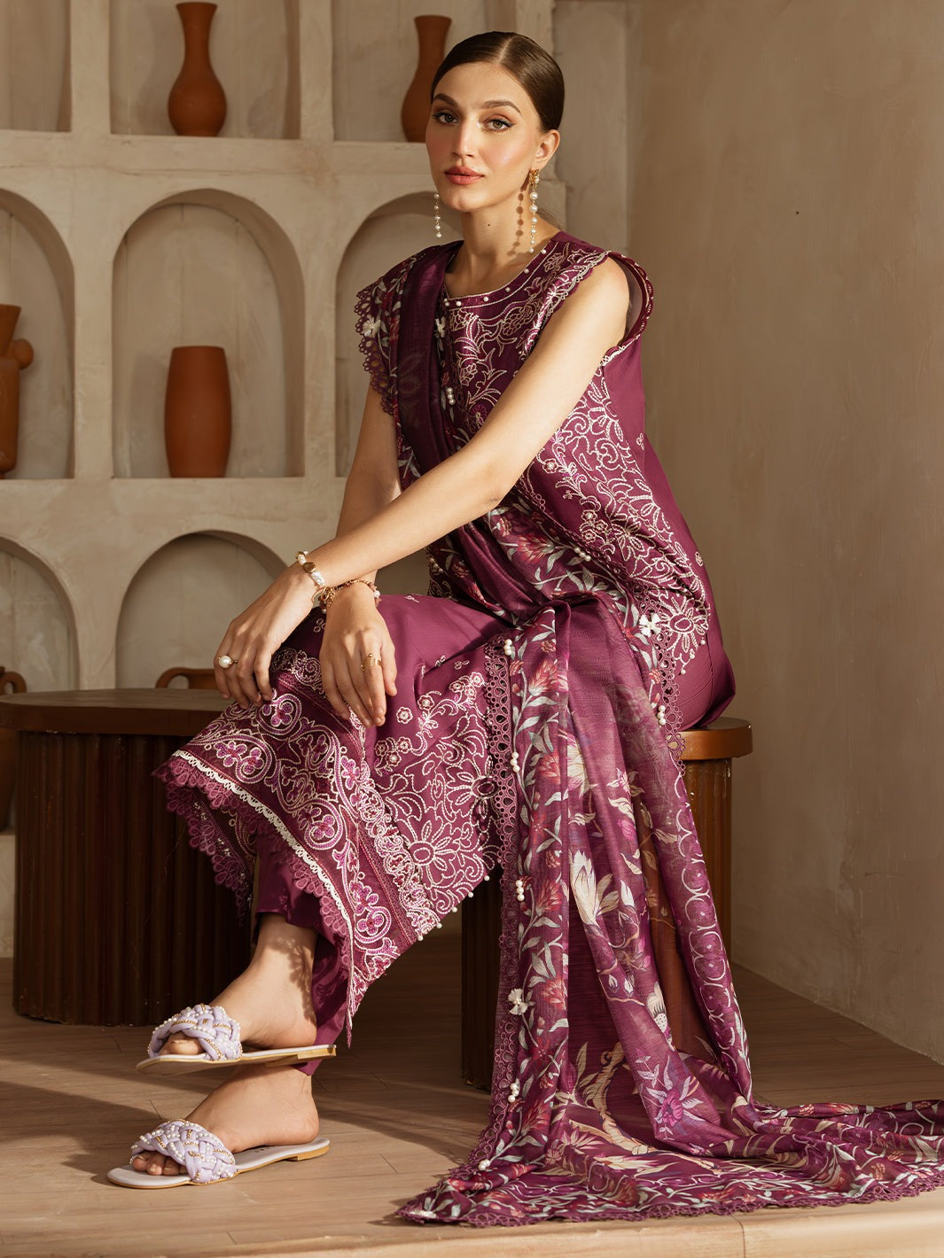 D11 - IZNA | Florence By Mahnur - Lawn`25