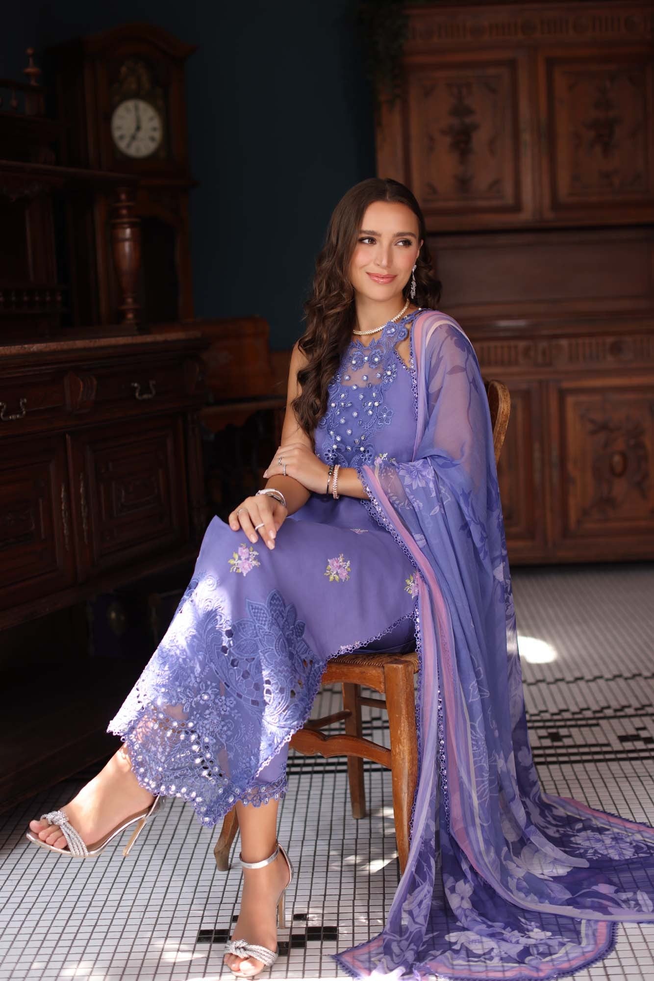 D2-Indigo | Eid Luxury Schiffli Laserkai`25