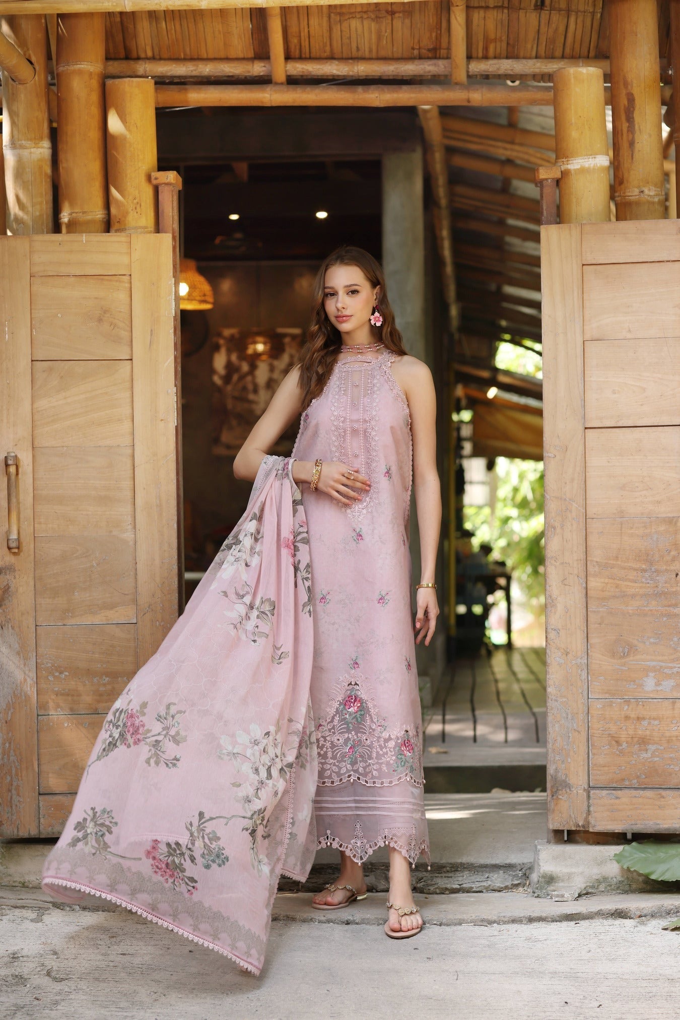 D2-B | Noor Luxe Eid Printedkaari