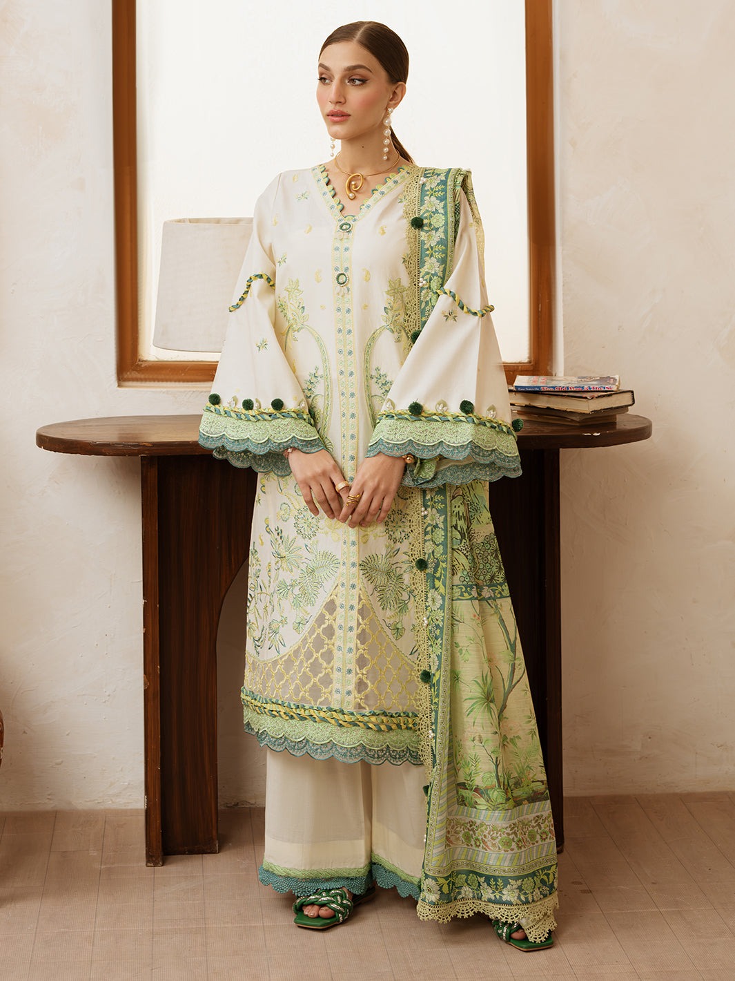 D2 - MAHGUL | Florence By Mahnur - Lawn`25
