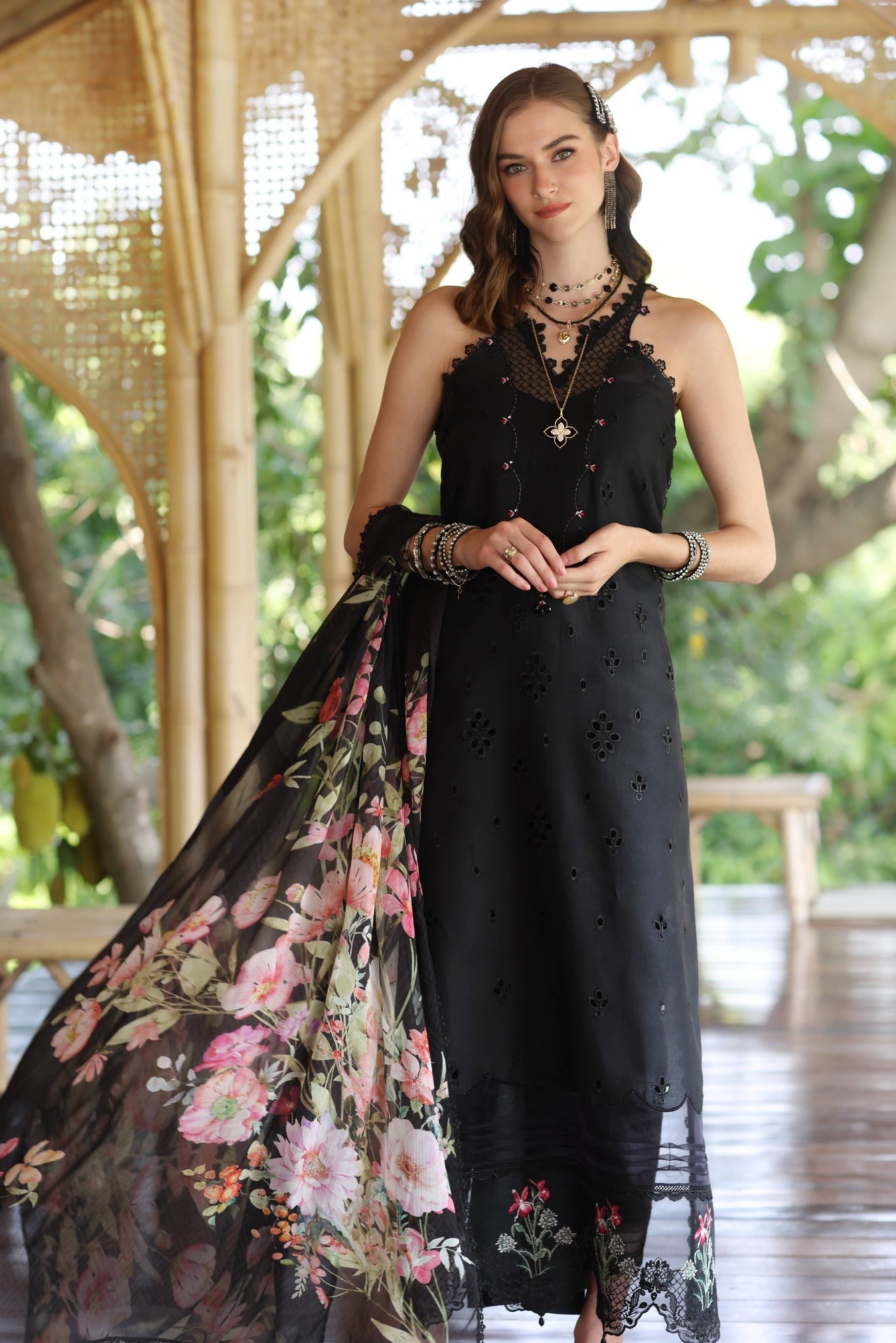 D7-A | Noor Luxe Eid Printedkaari