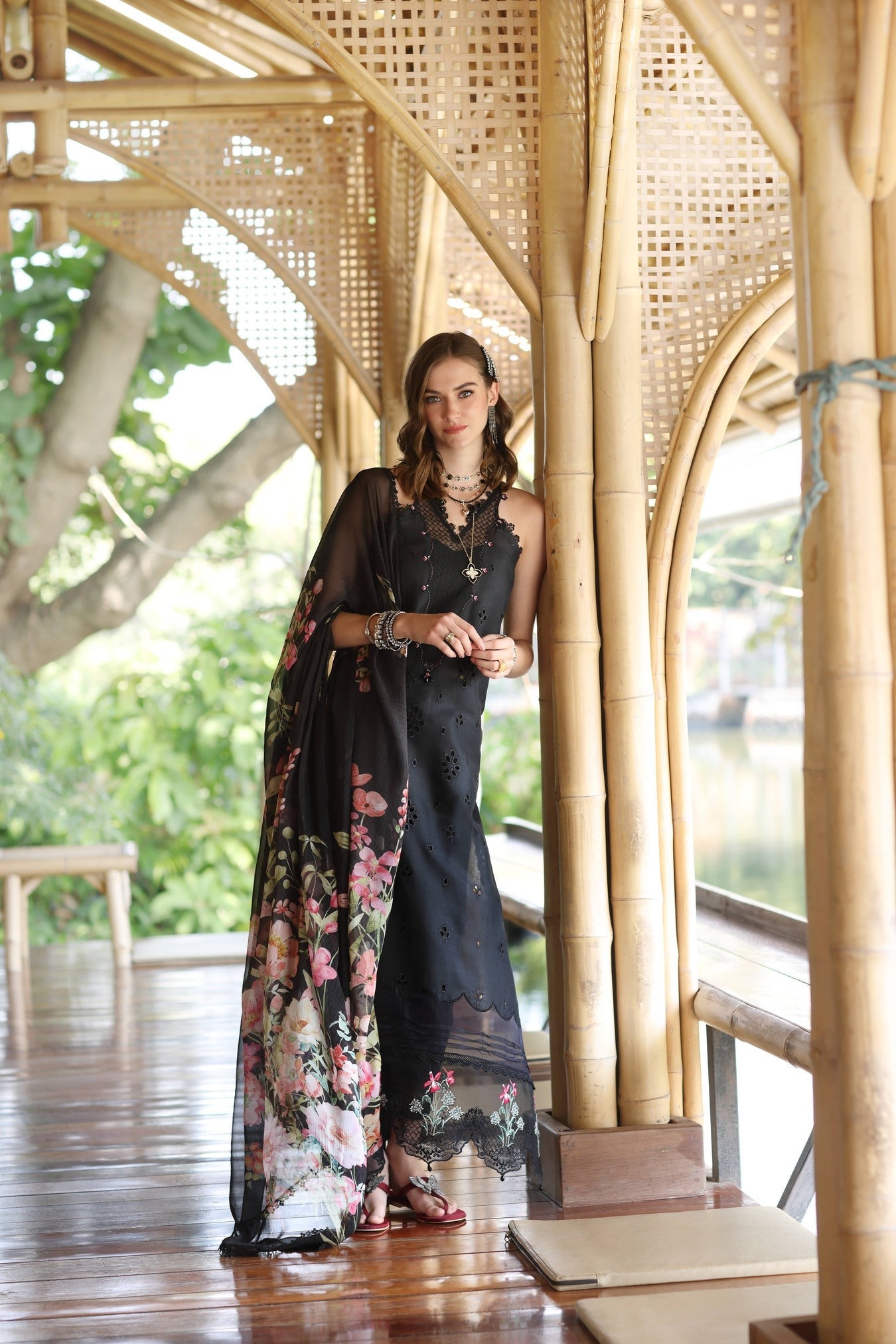 D7-A | Noor Luxe Eid Printedkaari