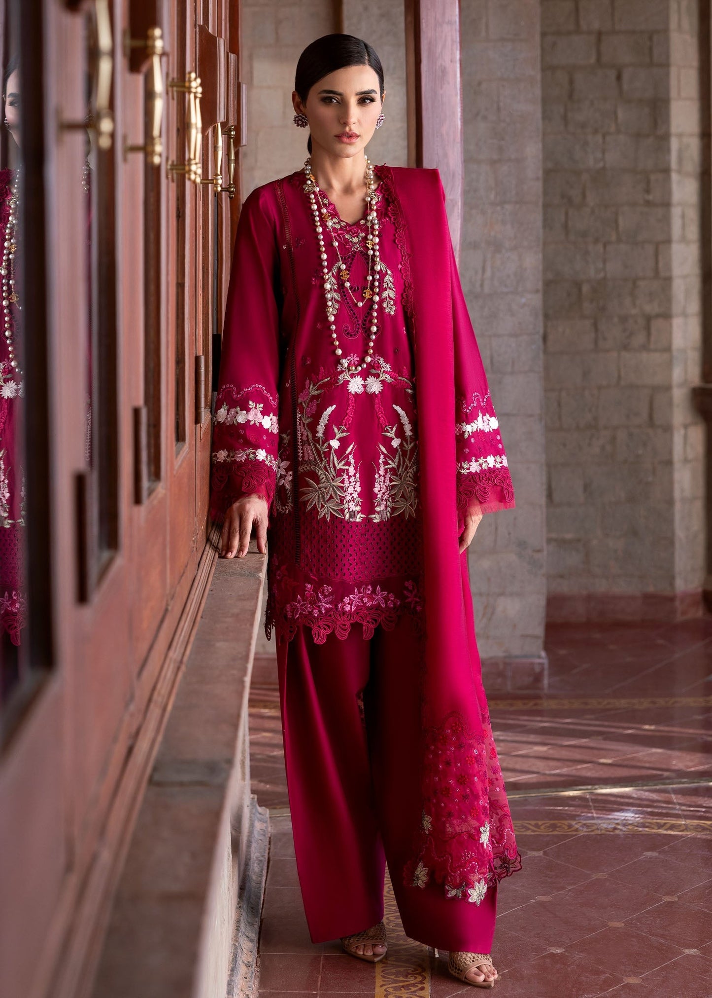 7B-FAYE | Bloom By Saira Shakira Unstitched Lawn`25