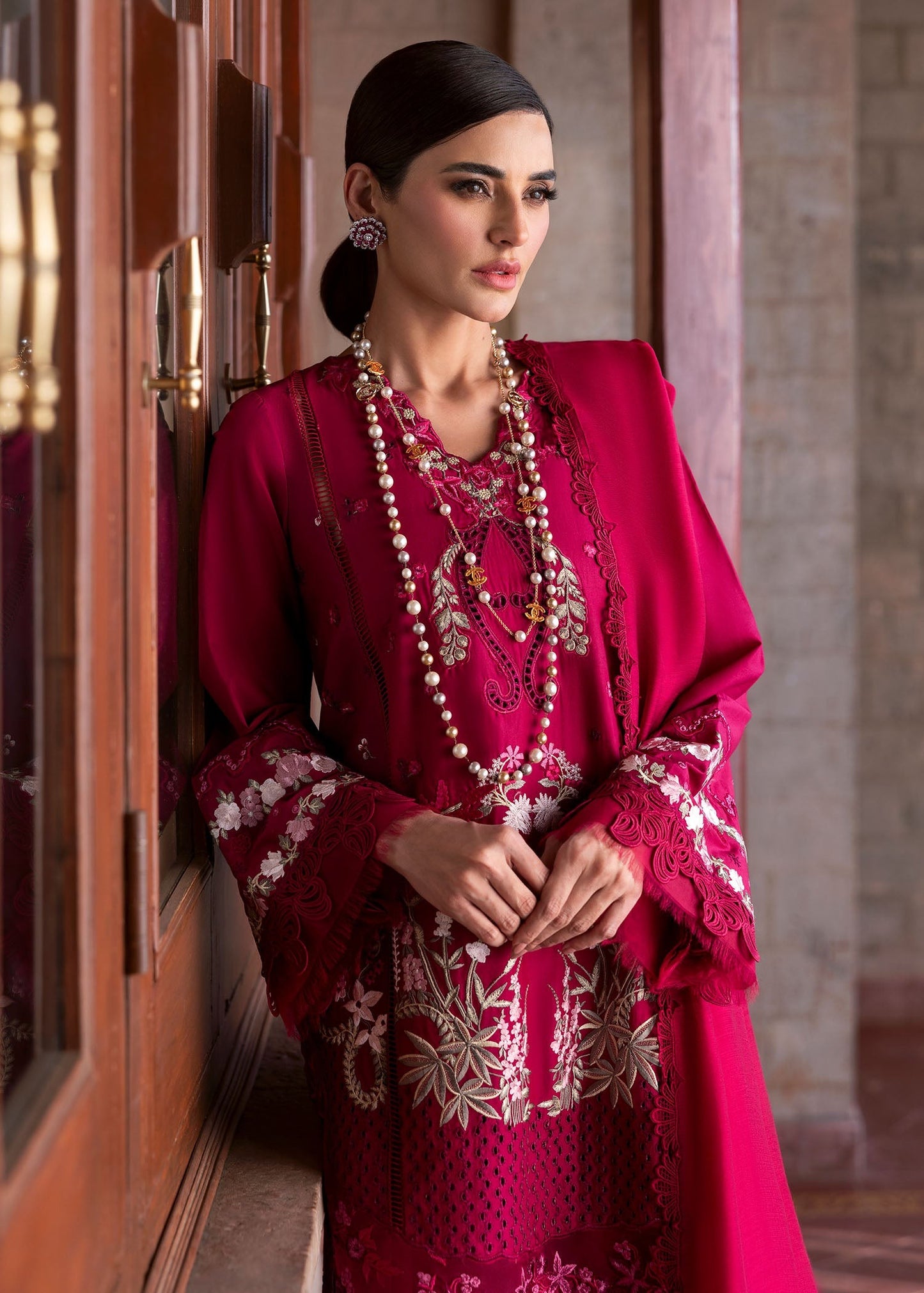 7B-FAYE | Bloom By Saira Shakira Unstitched Lawn`25