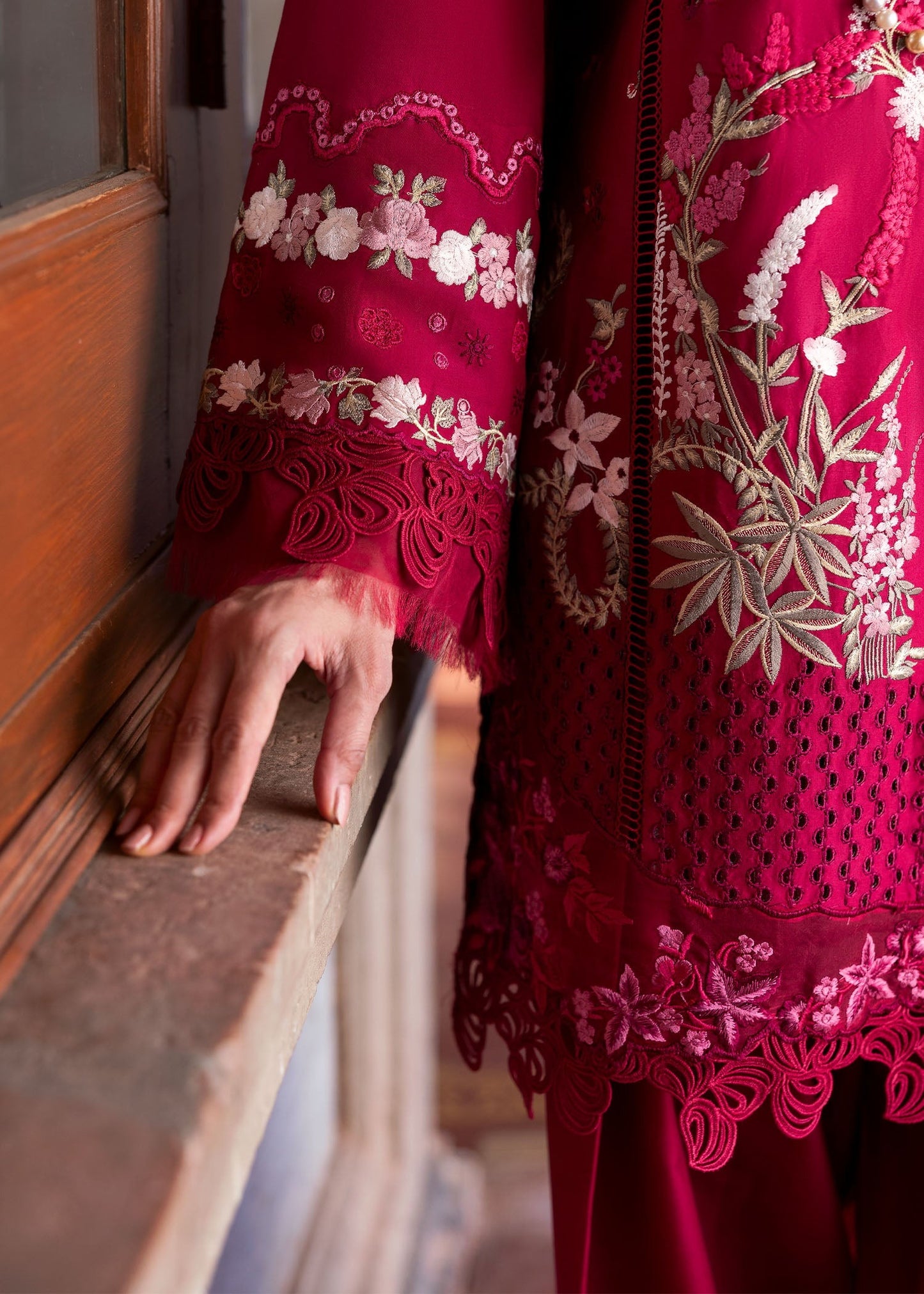 7B-FAYE | Bloom By Saira Shakira Unstitched Lawn`25
