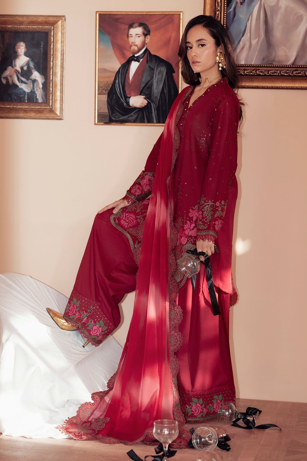 FE-07 | FEYA By NUREH Eid Edit`25 - Lawn
