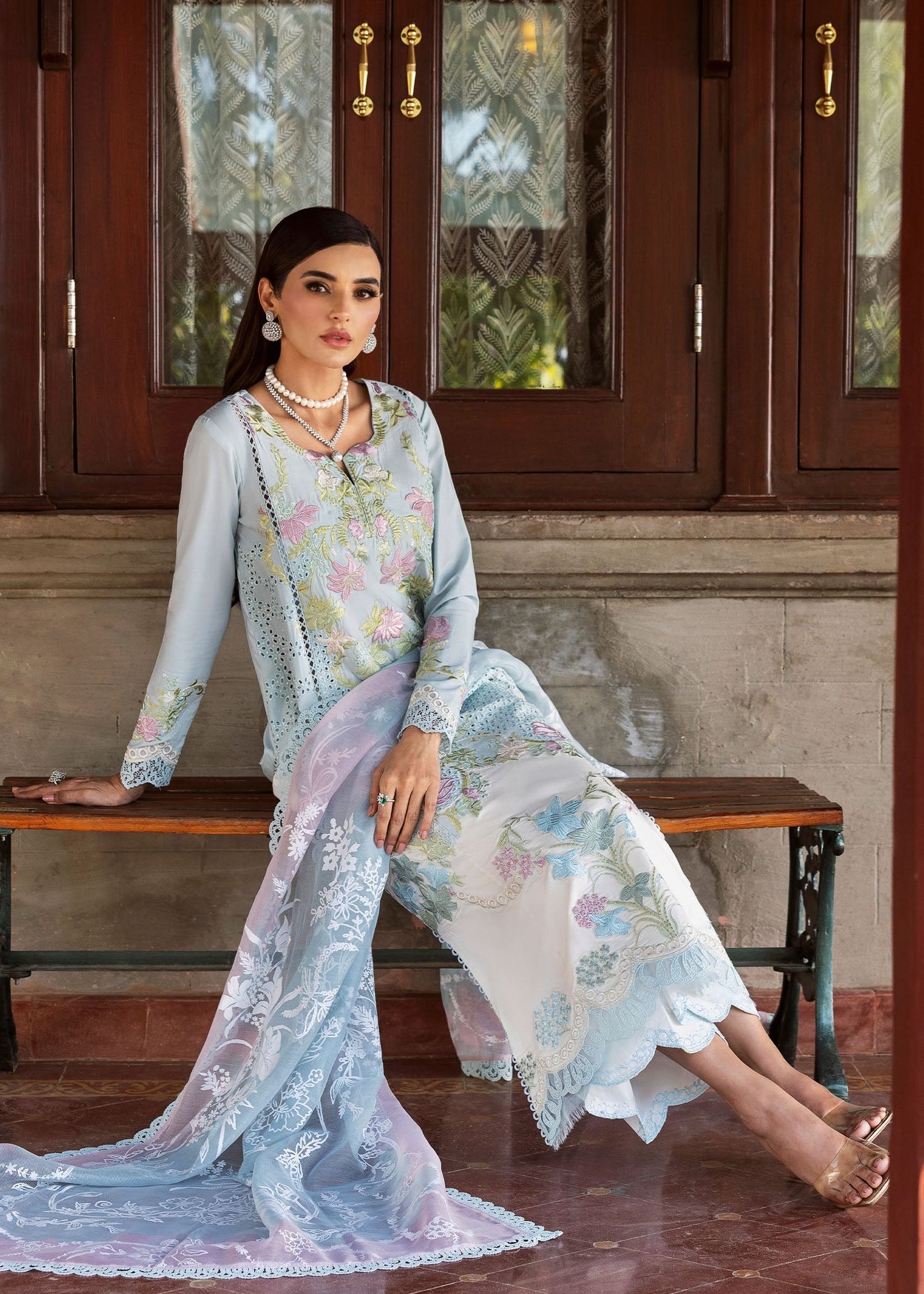 4B-LOTUS REVERIE | Bloom By Saira Shakira Unstitched Lawn`25