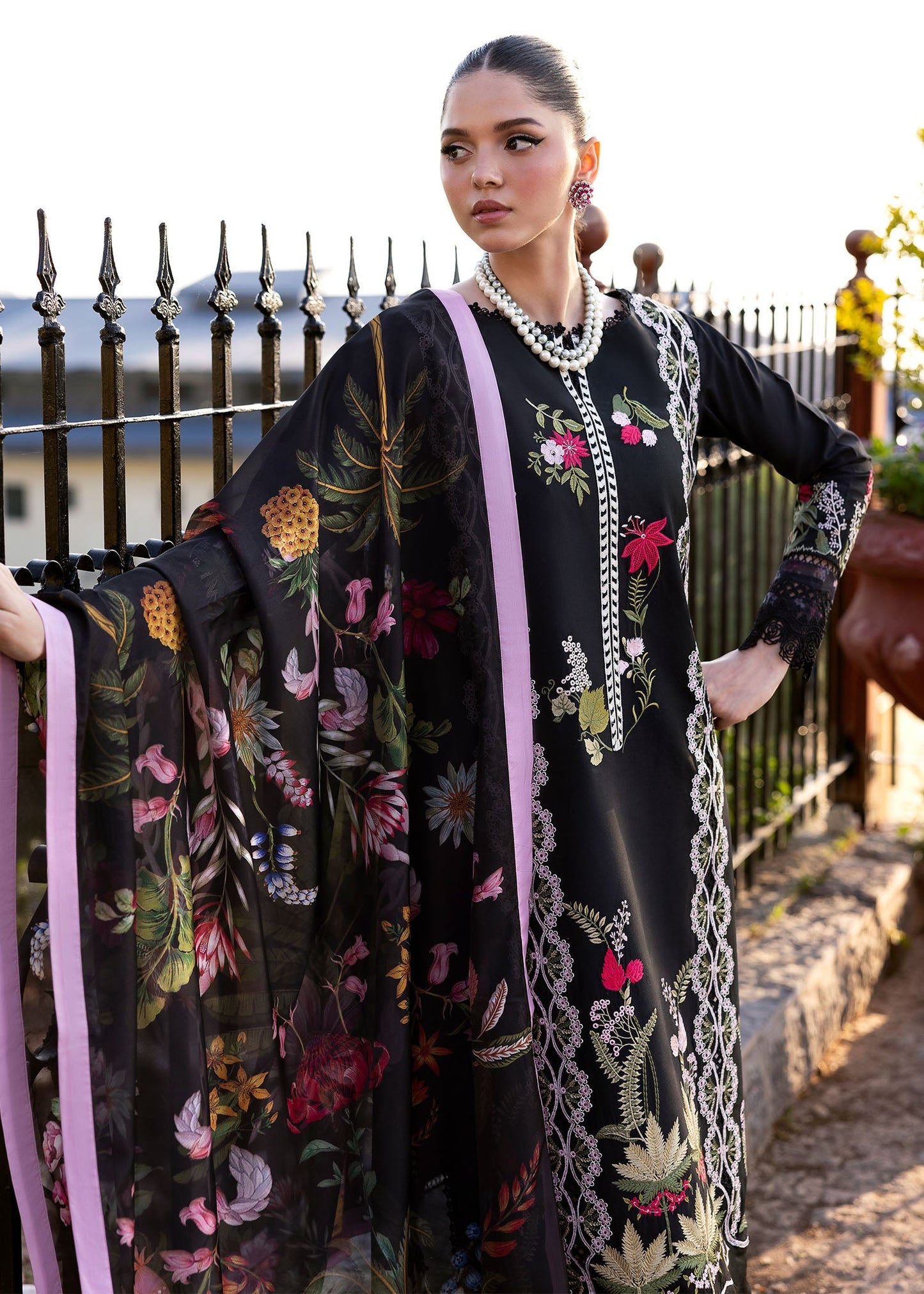 6B-SAUVAGE | Bloom By Saira Shakira Unstitched Lawn`25