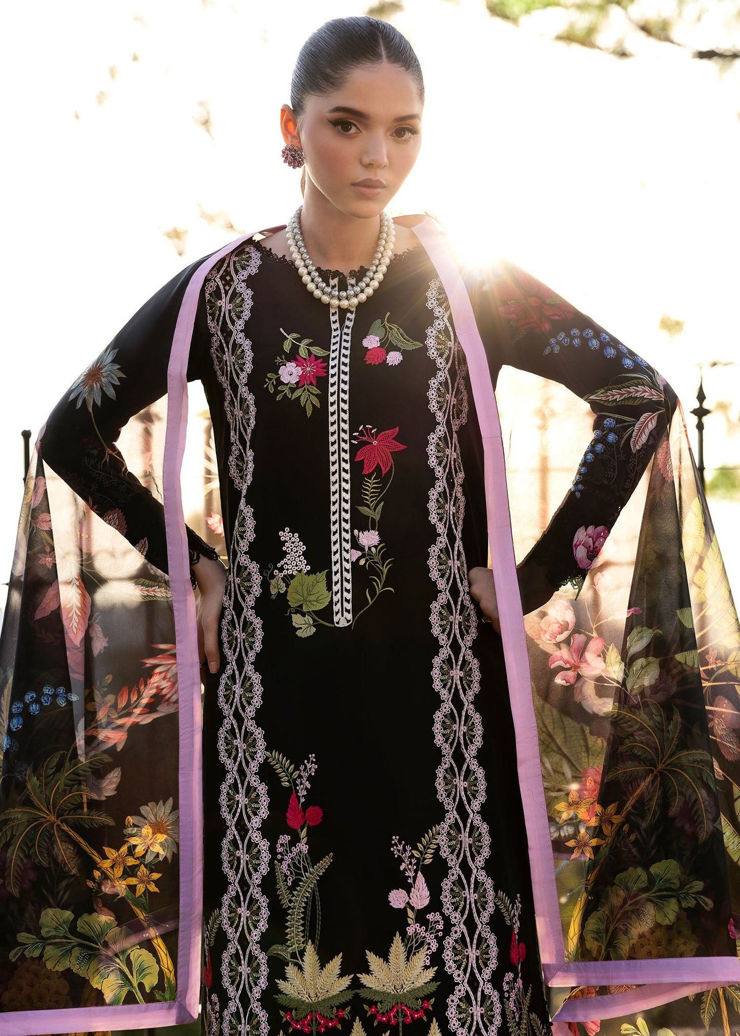 6B-SAUVAGE | Bloom By Saira Shakira Unstitched Lawn`25