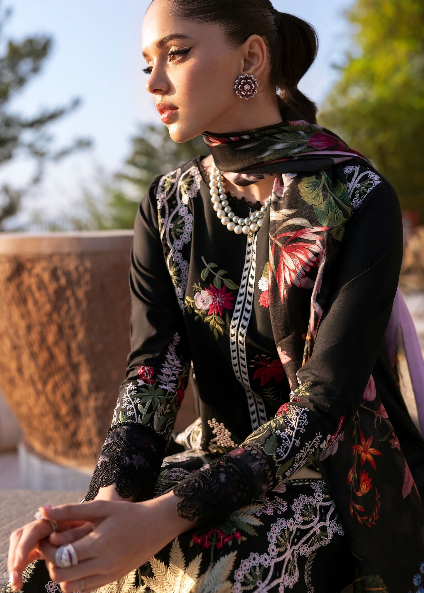 6B-SAUVAGE | Bloom By Saira Shakira Unstitched Lawn`25