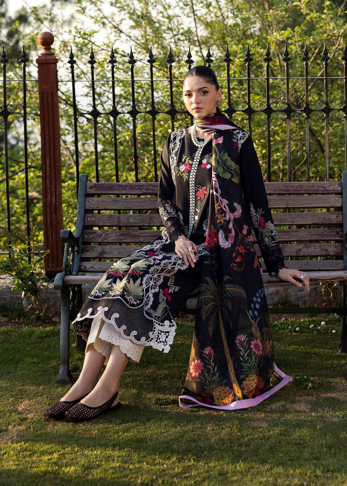 6B-SAUVAGE | Bloom By Saira Shakira Unstitched Lawn`25