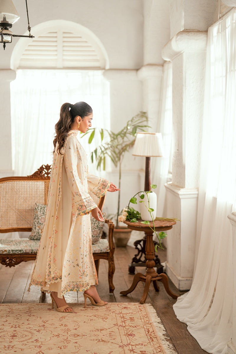 SB-01 RINA | Luxury Lawn Eid Edits`25 By Qalamkar