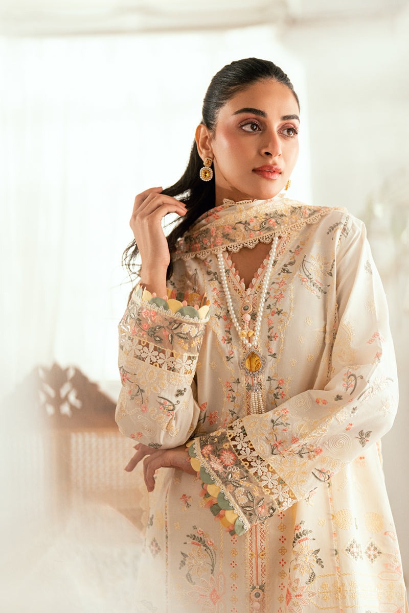 SB-01 RINA | Luxury Lawn Eid Edits`25 By Qalamkar