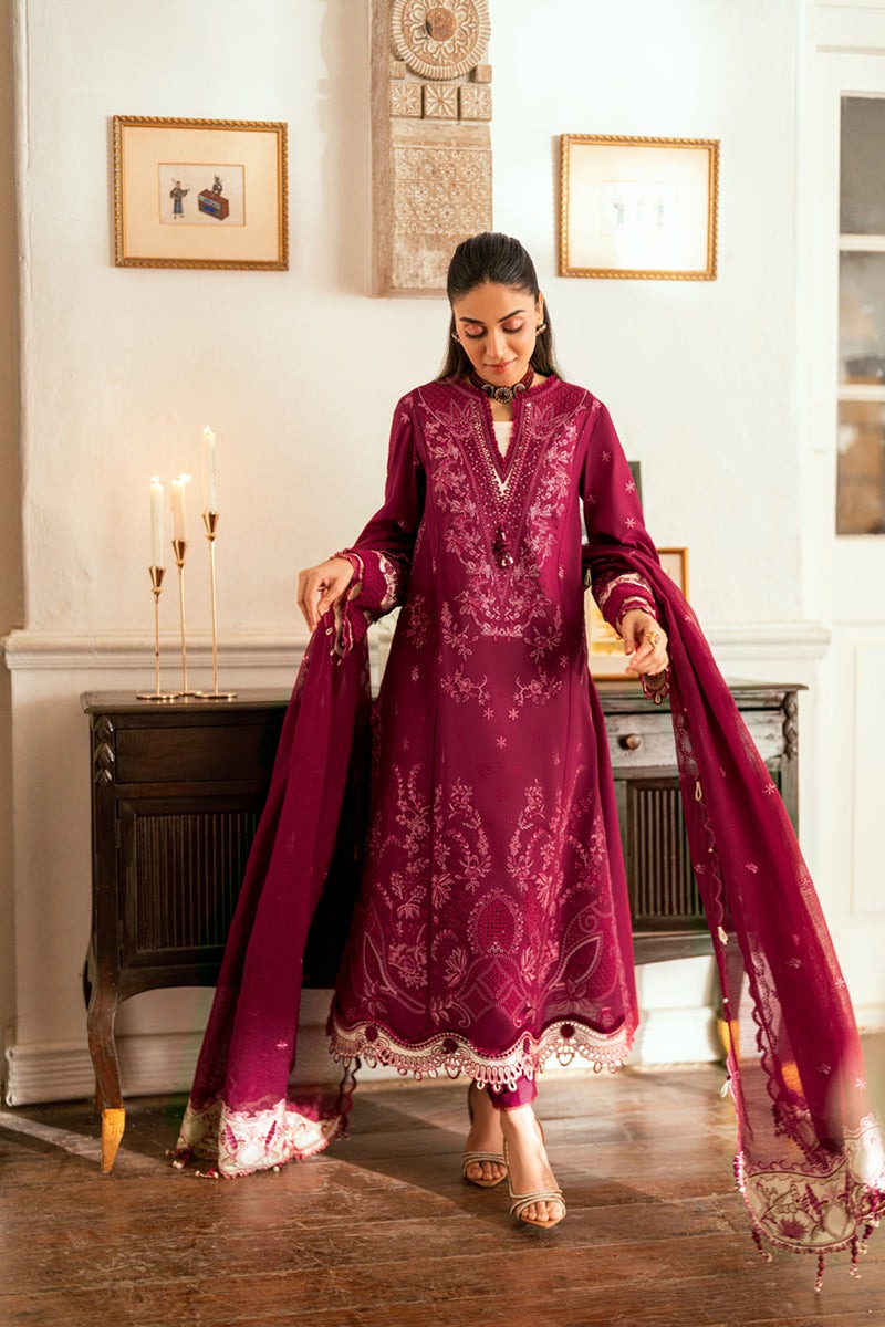 SB-02 SAMEEN | Luxury Lawn Eid Edits`25 By Qalamkar