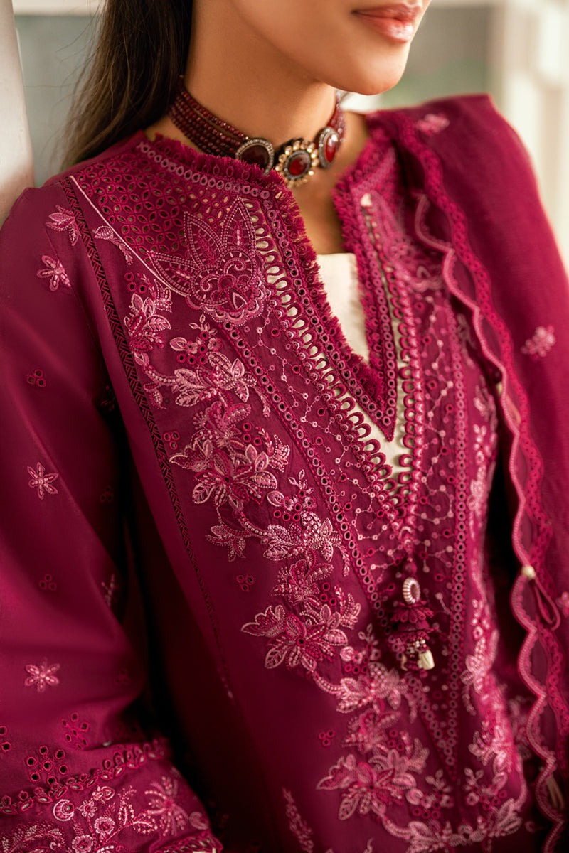 SB-02 SAMEEN | Luxury Lawn Eid Edits`25 By Qalamkar