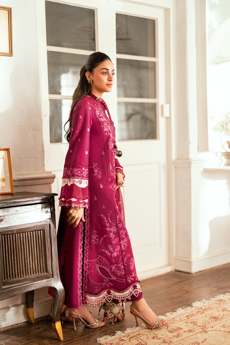 SB-02 SAMEEN | Luxury Lawn Eid Edits`25 By Qalamkar