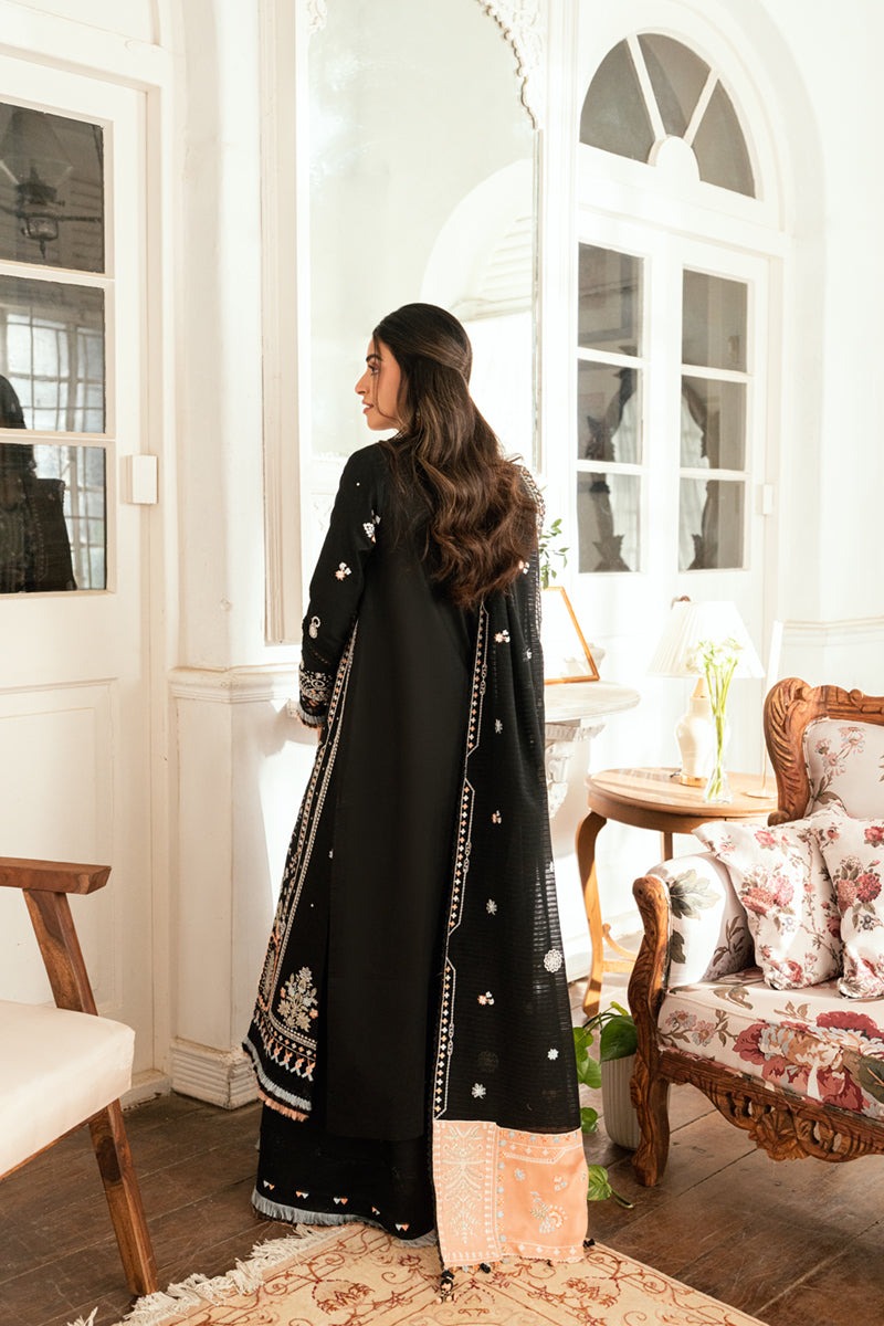 SB-03 MISHA | Luxury Lawn Eid Edits`25 By Qalamkar