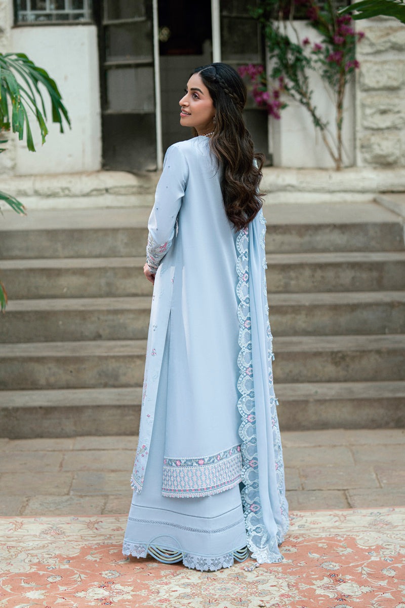 SB-04 ZARISH | Luxury Lawn Eid Edits`25 By Qalamkar