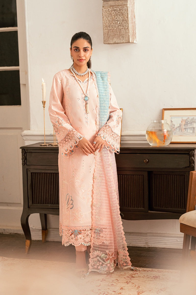 SB-05 Aleeza | Luxury Lawn Eid Edits`25 By Qalamkar