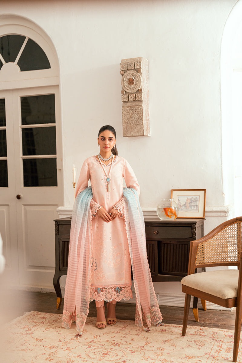 SB-05 Aleeza | Luxury Lawn Eid Edits`25 By Qalamkar