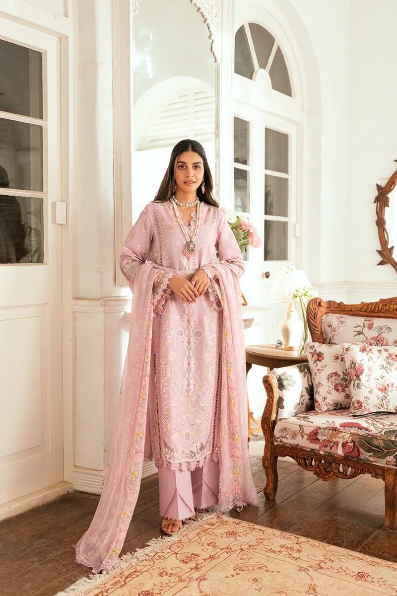 SB-06 Komal| Luxury Lawn Eid Edits`25 By Qalamkar