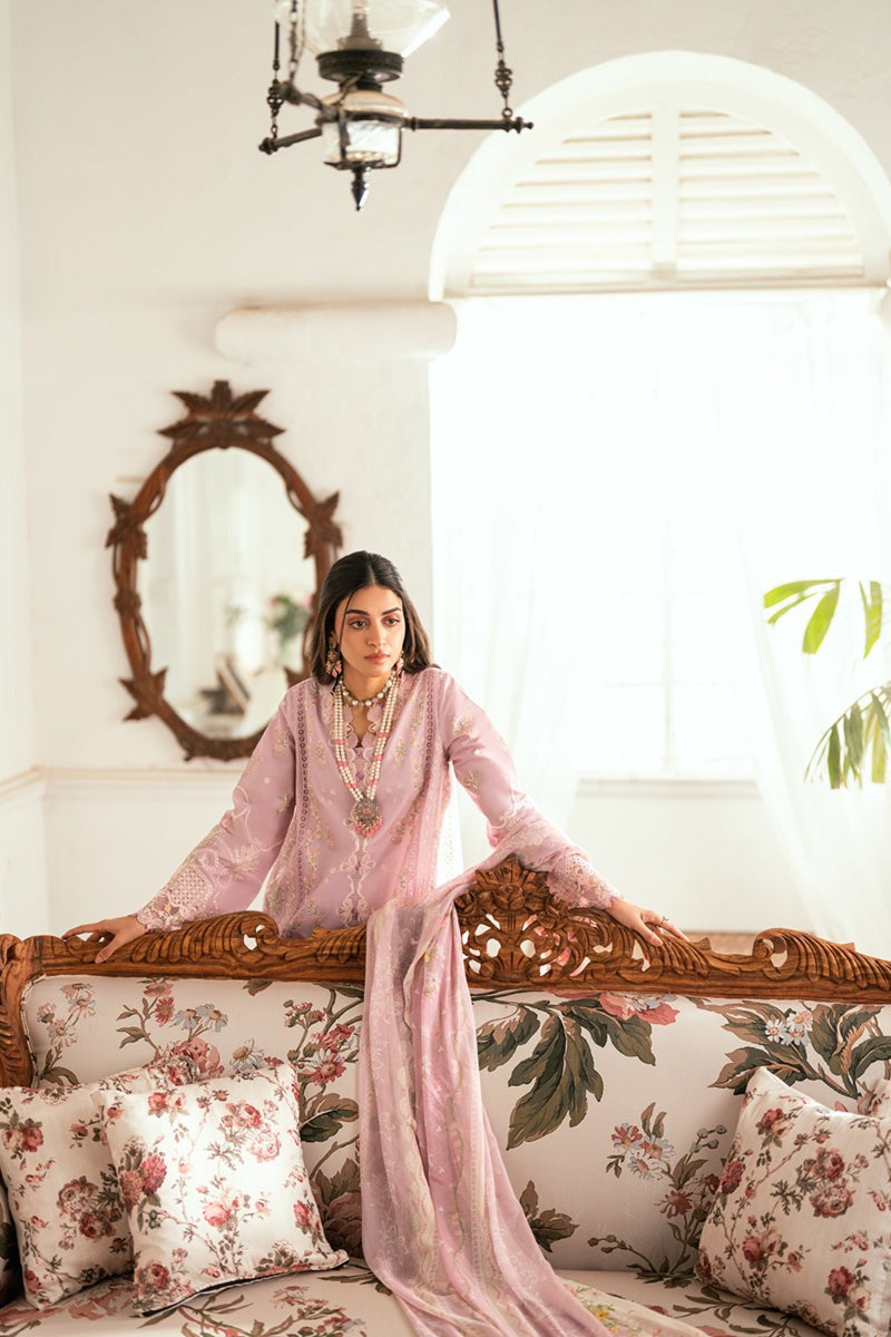 SB-06 Komal| Luxury Lawn Eid Edits`25 By Qalamkar