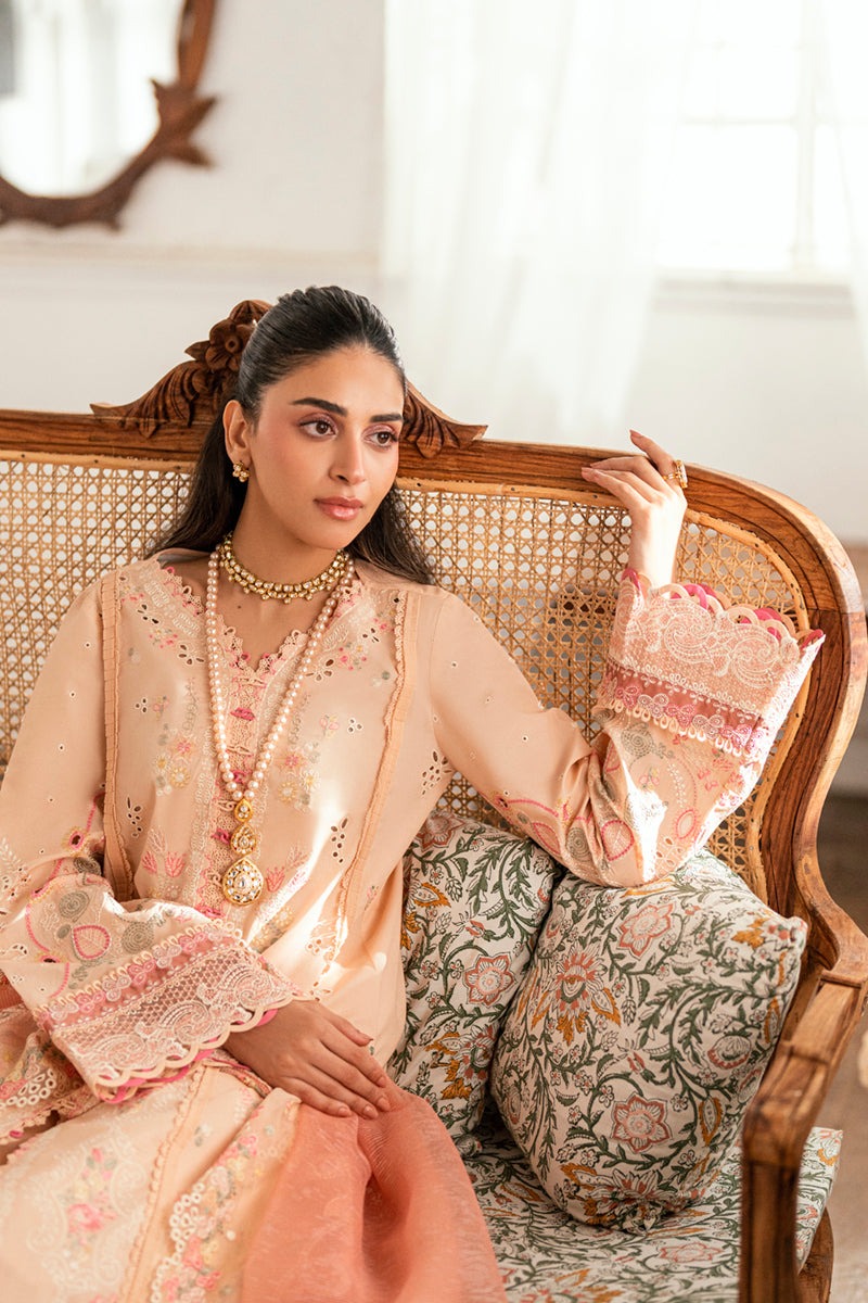 SB-07 ZOYA | Luxury Lawn Eid Edits`25 By Qalamkar