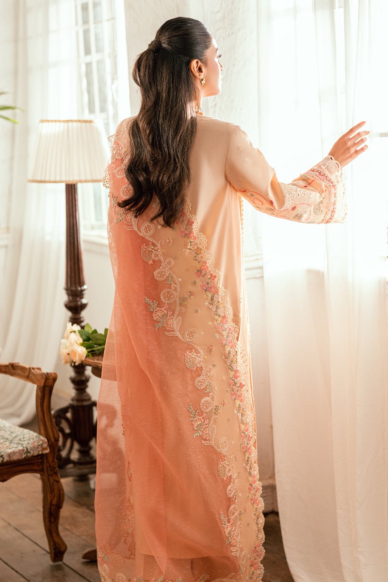 SB-07 ZOYA | Luxury Lawn Eid Edits`25 By Qalamkar