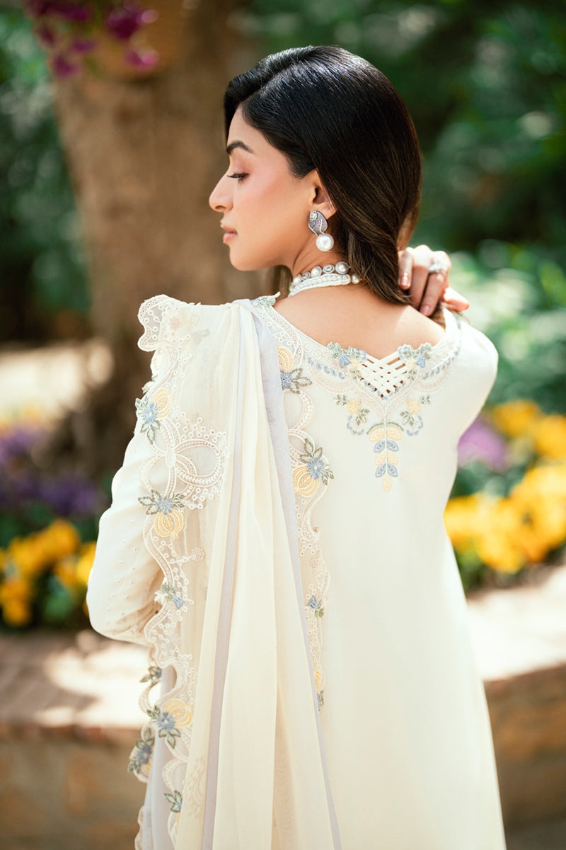 SB-09 ADEENA | Luxury Lawn Eid Edits`25 By Qalamkar