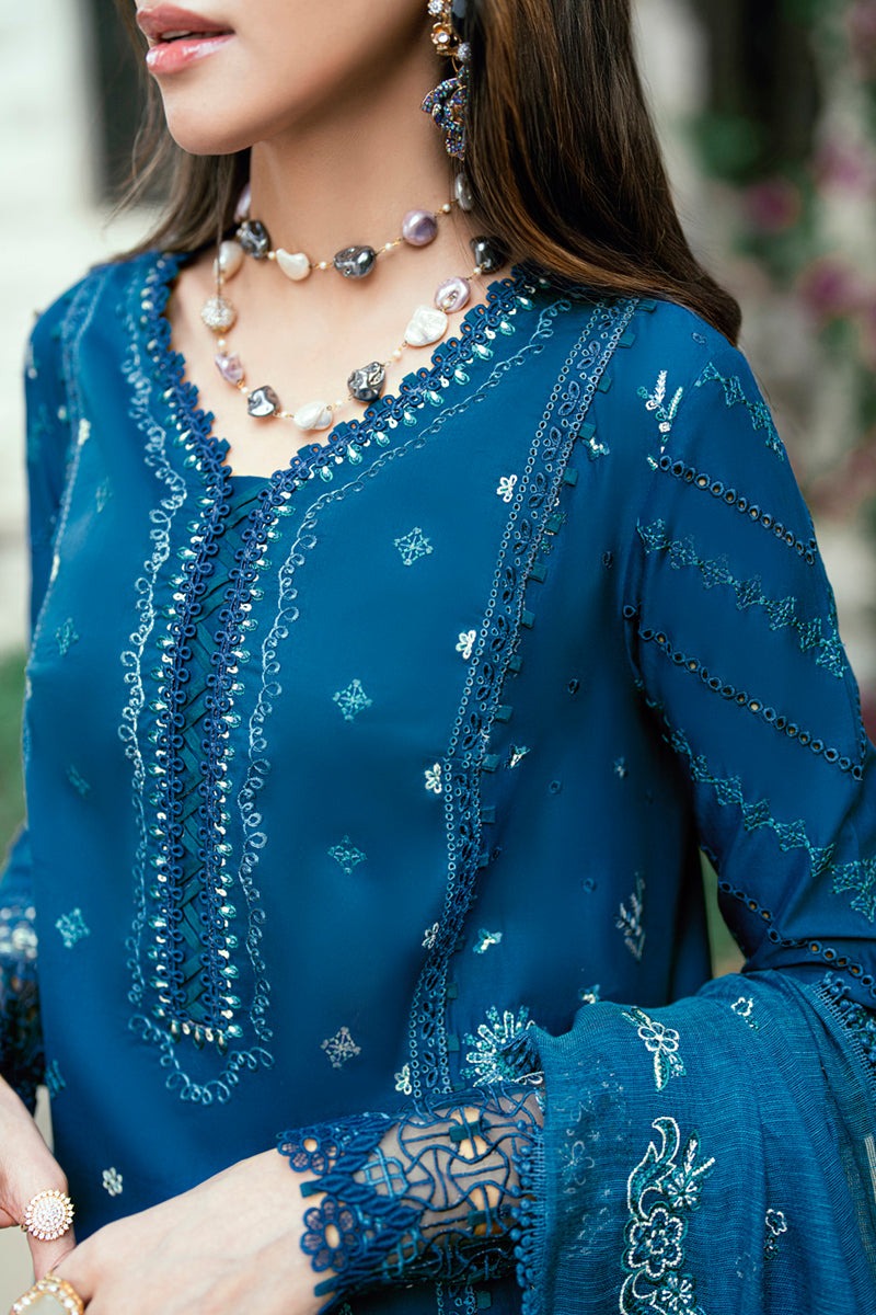 SB-11 Noray | Luxury Lawn Eid Edits`25 By Qalamkar