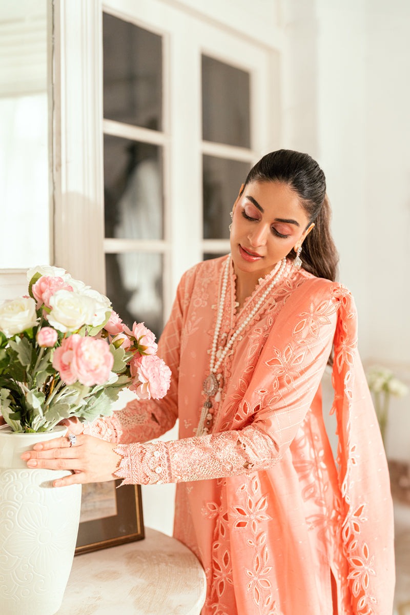SB-12 JAFA | Luxury Lawn Eid Edits`25 By Qalamkar