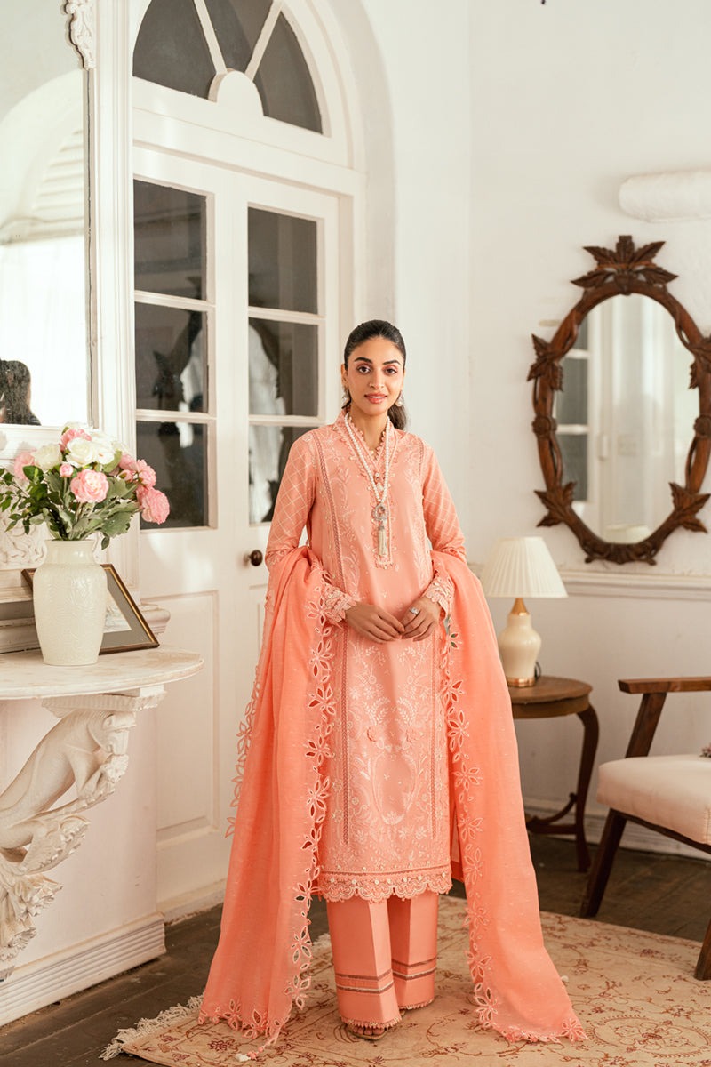 SB-12 JAFA | Luxury Lawn Eid Edits`25 By Qalamkar